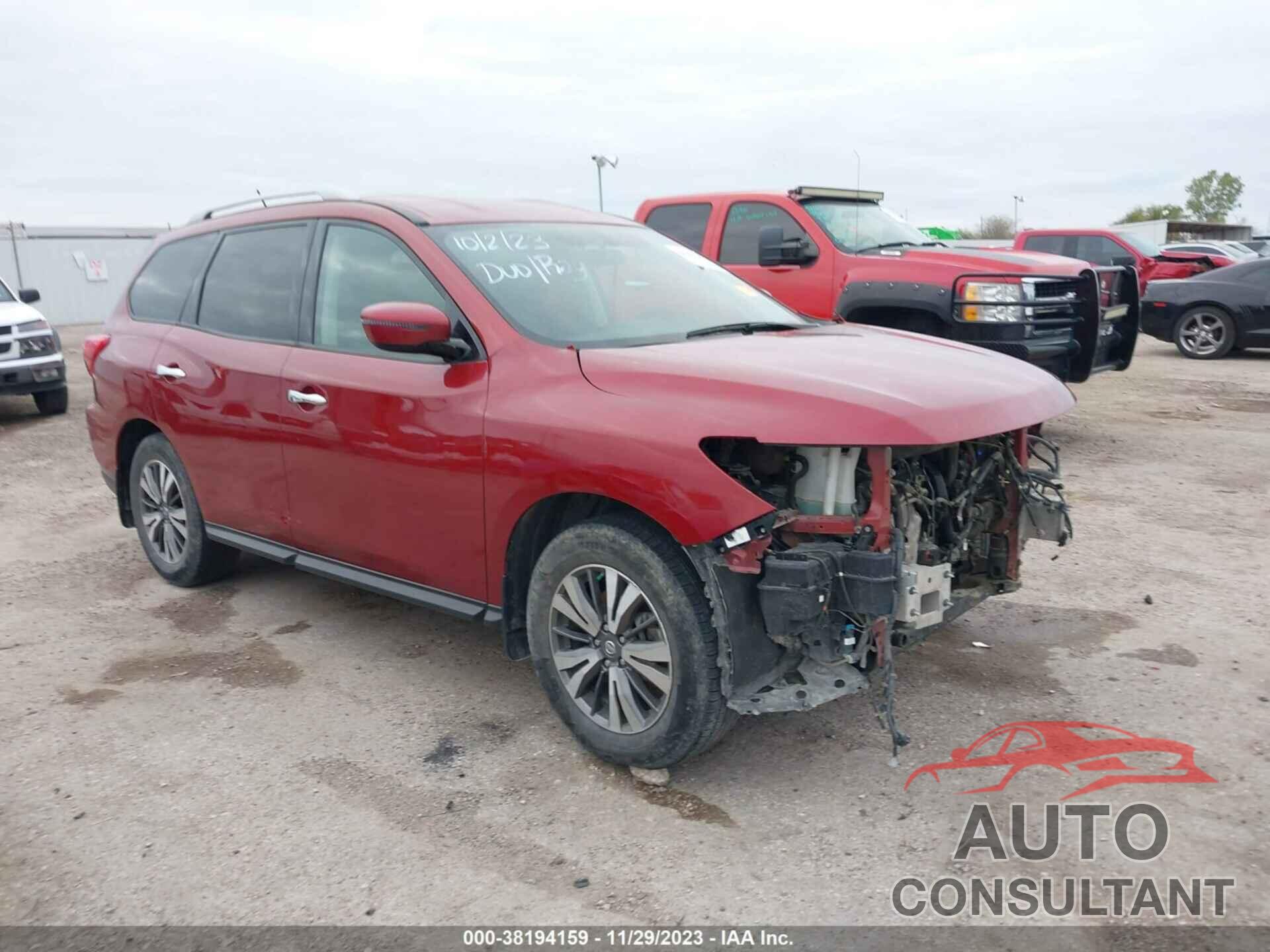 NISSAN PATHFINDER 2017 - 5N1DR2MN5HC698457