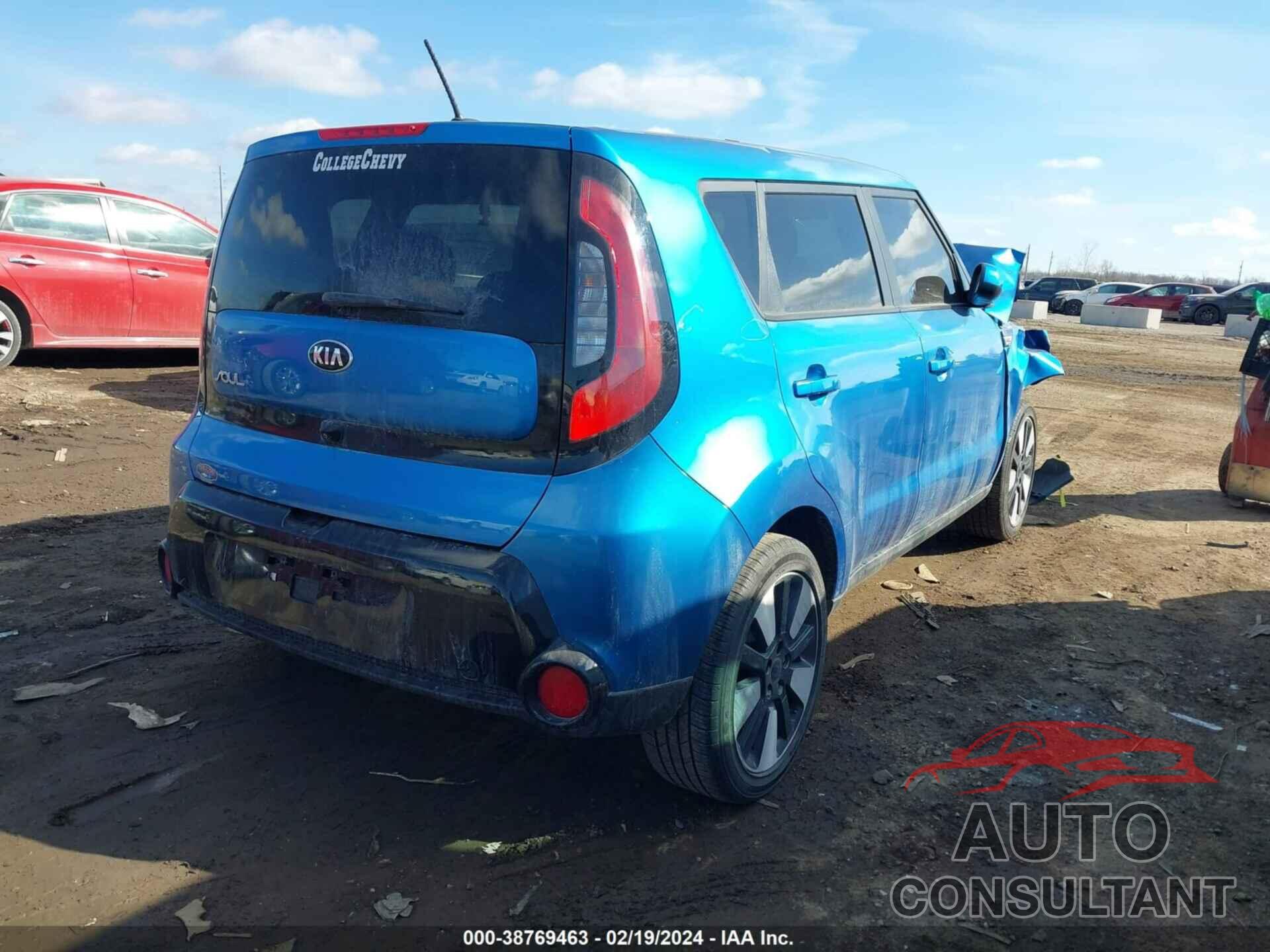 KIA SOUL 2016 - KNDJP3A52G7331059