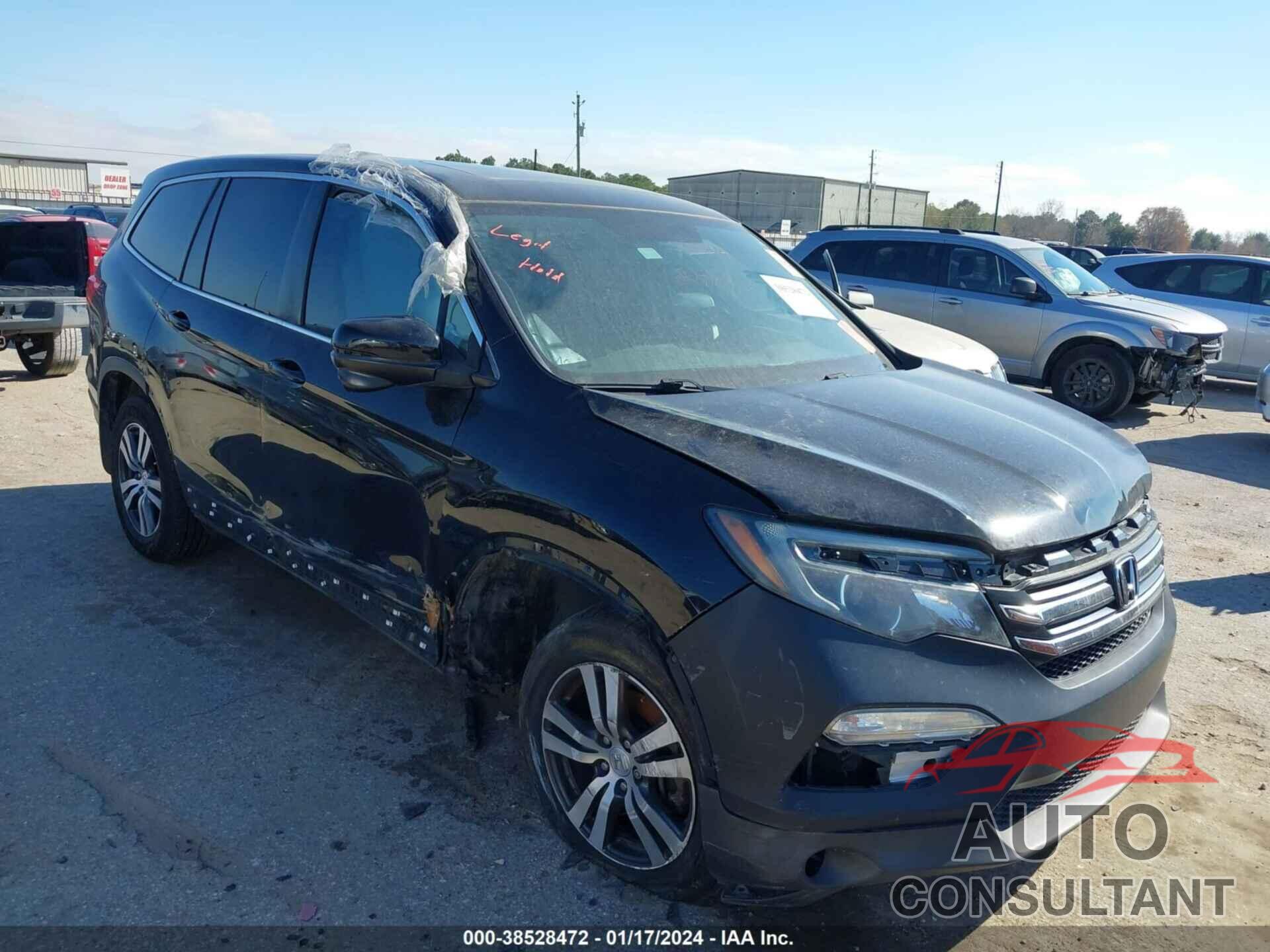 HONDA PILOT 2018 - 5FNYF5H54JB001704