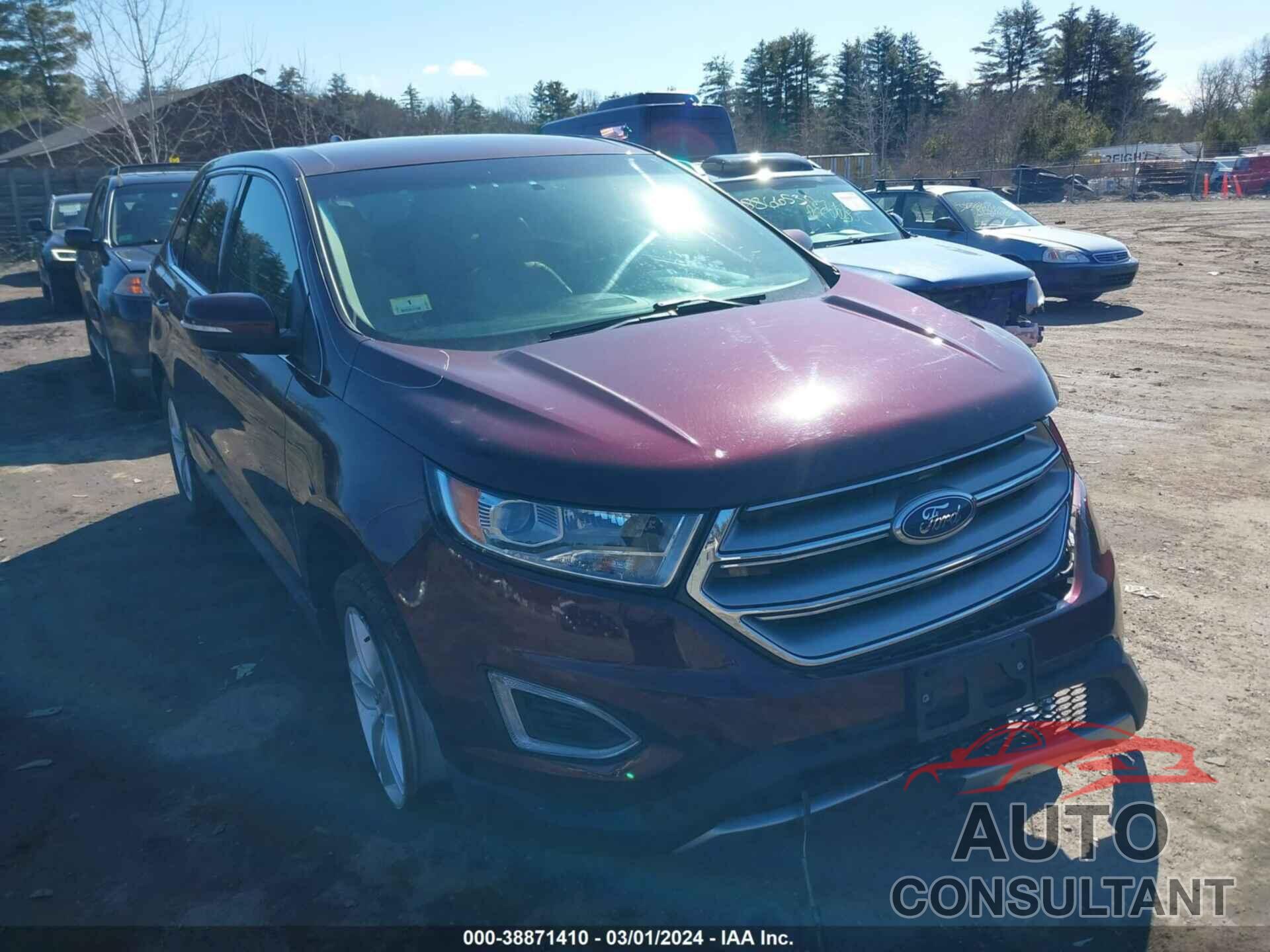 FORD EDGE 2017 - 2FMPK4J81HBB70815