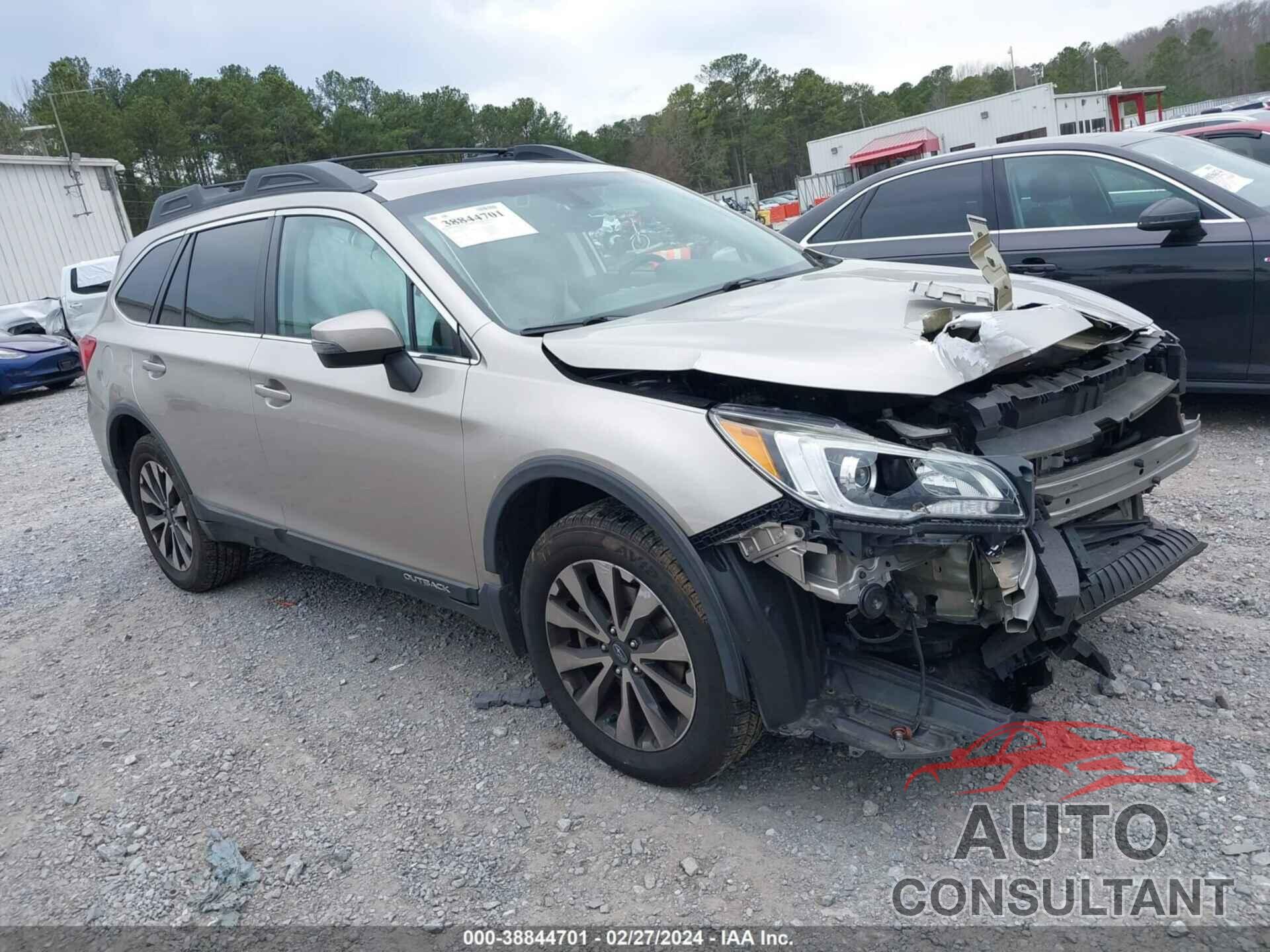 SUBARU OUTBACK 2017 - 4S4BSENC9H3369996