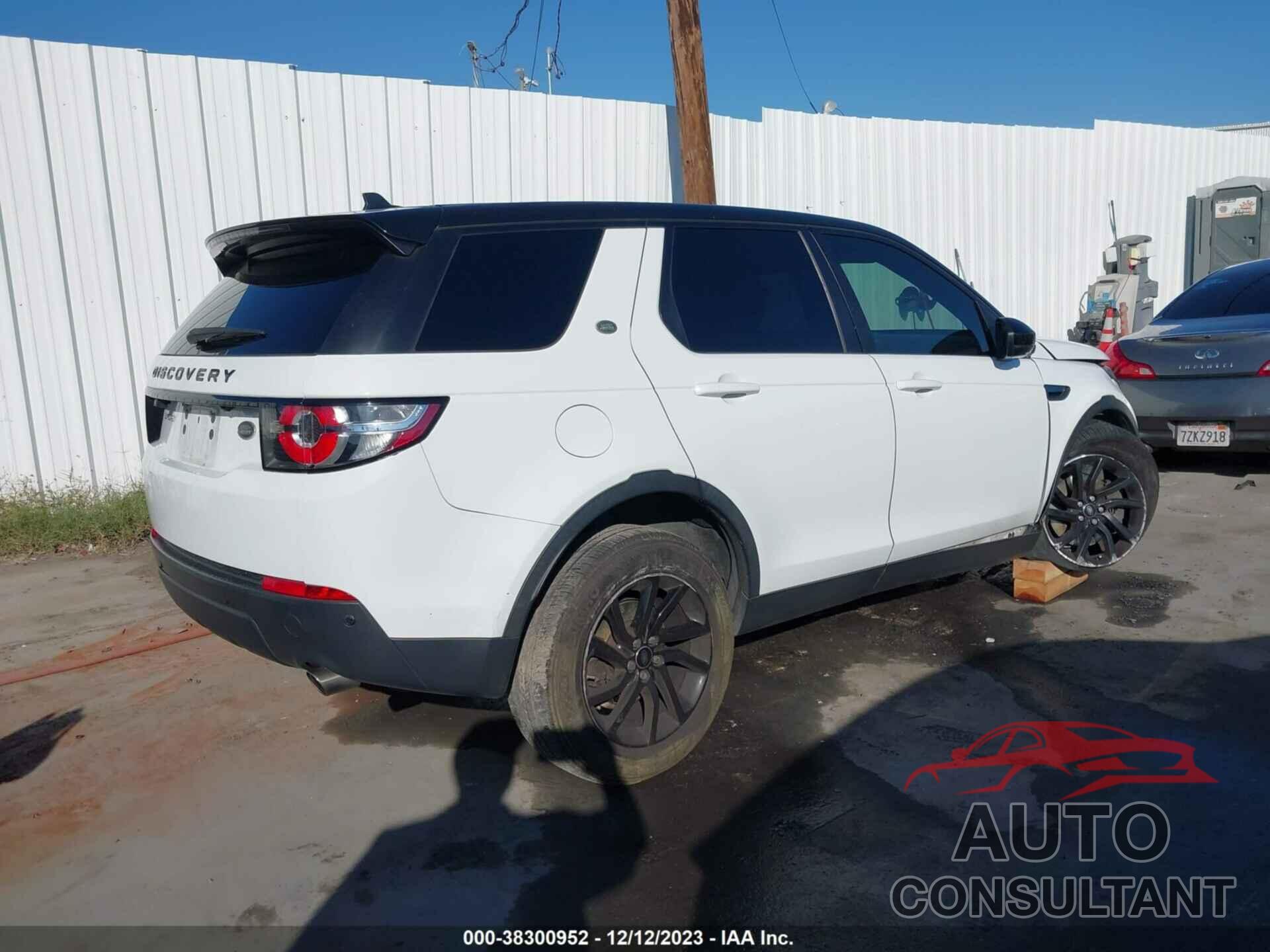 LAND ROVER DISCOVERY SPORT 2016 - SALCP2BG1GH588090