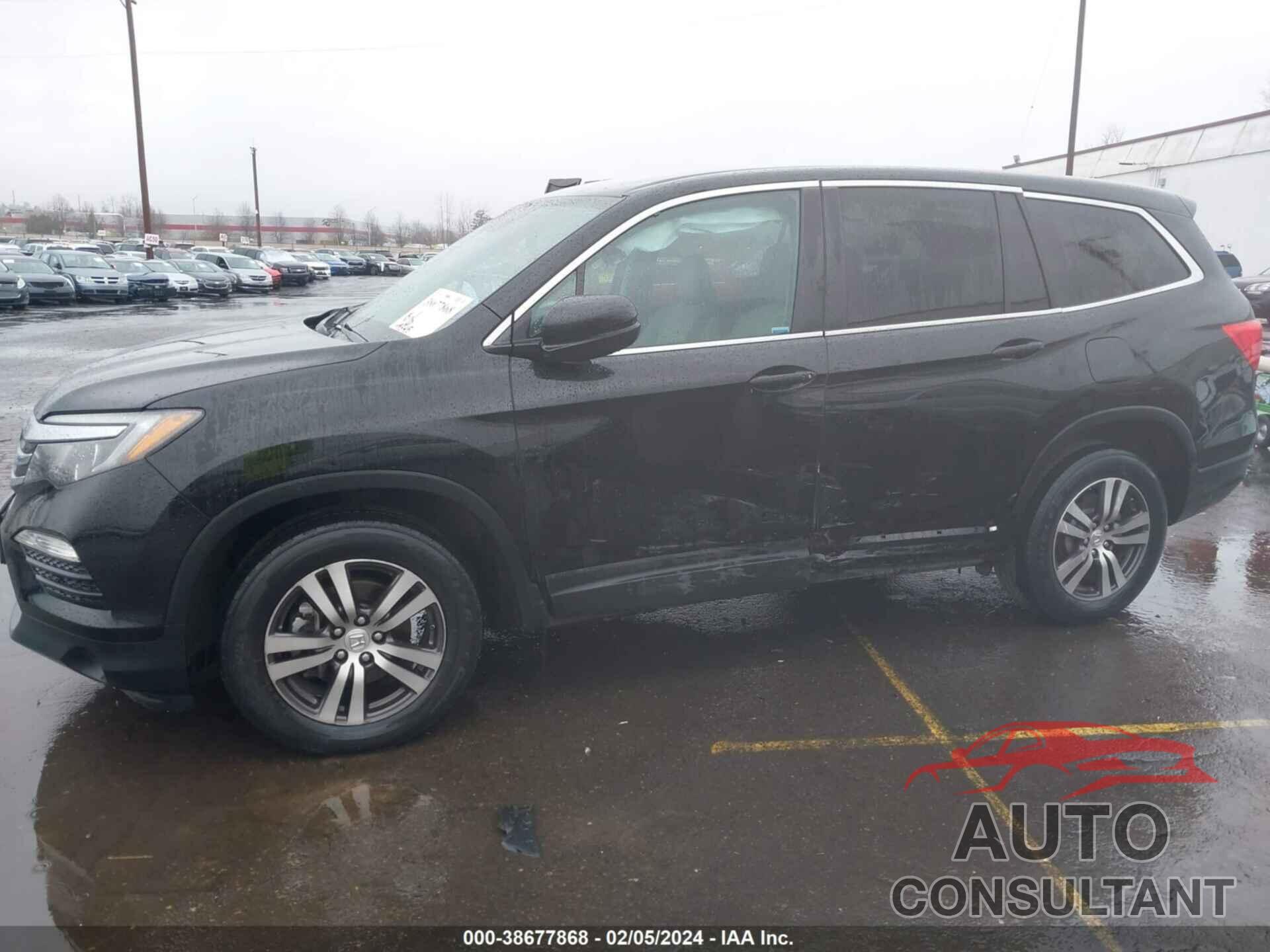 HONDA PILOT 2016 - 5FNYF6H42GB069991