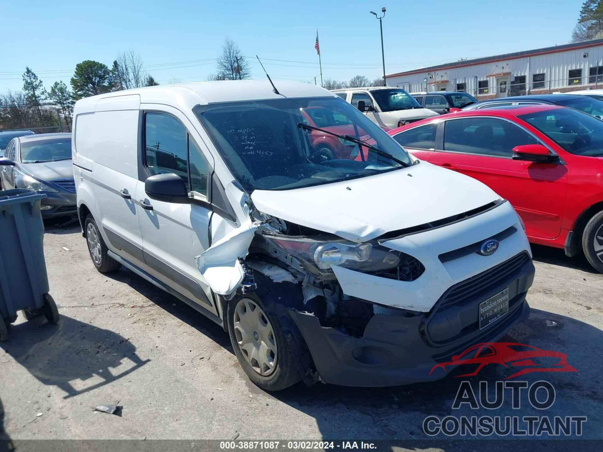 FORD TRANSIT CONNECT 2017 - NM0LS7E72H1314063