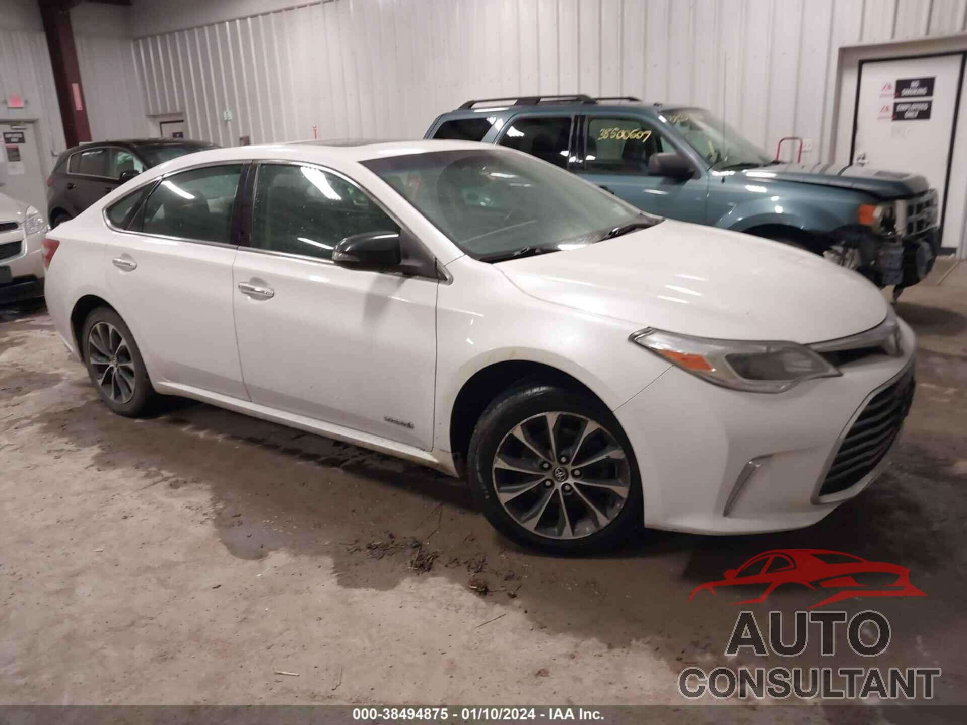 TOYOTA AVALON HYBRID 2016 - 4T1BD1EB1GU056931