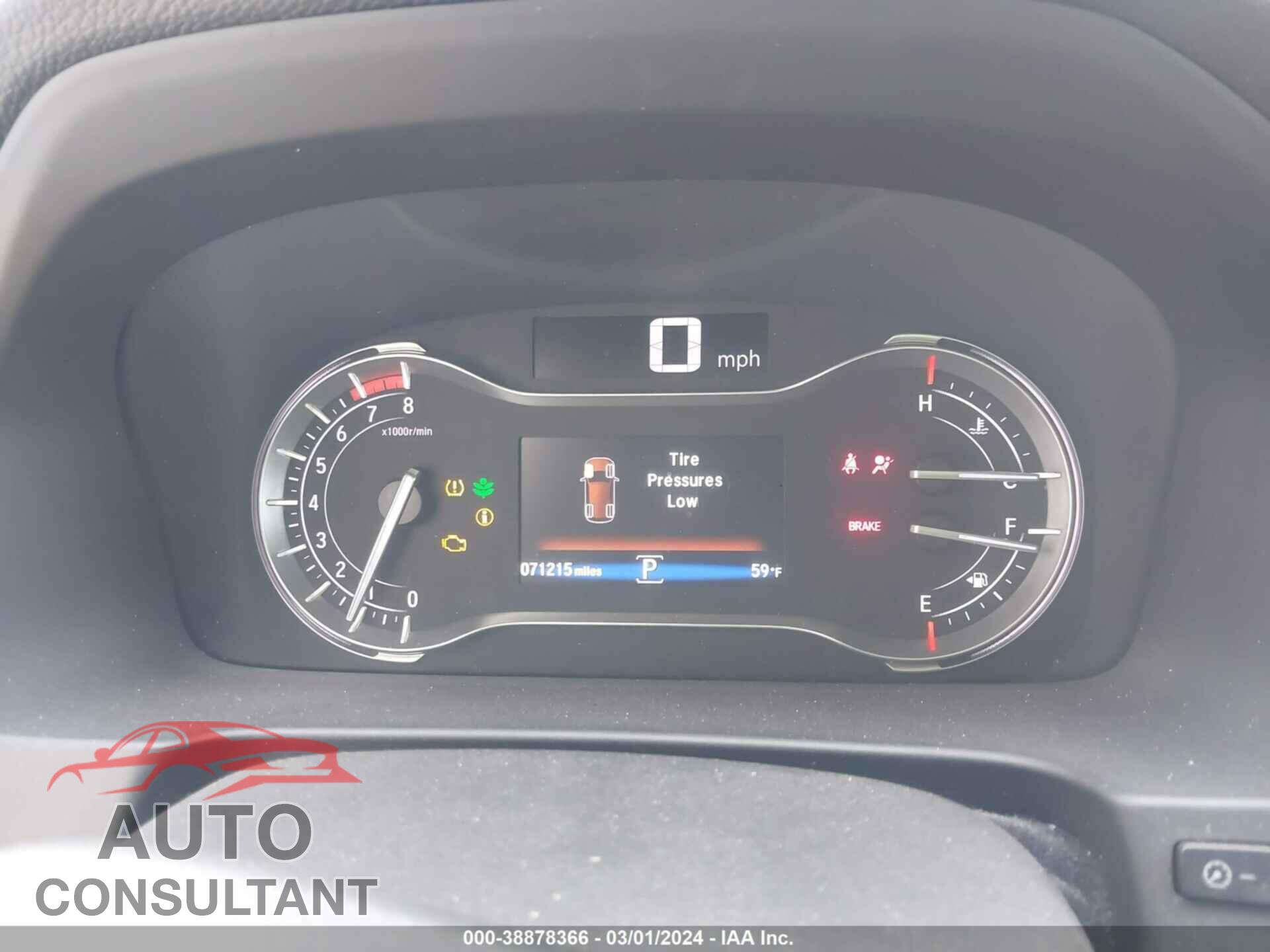 HONDA PILOT 2017 - 5FNYF5H30HB034580