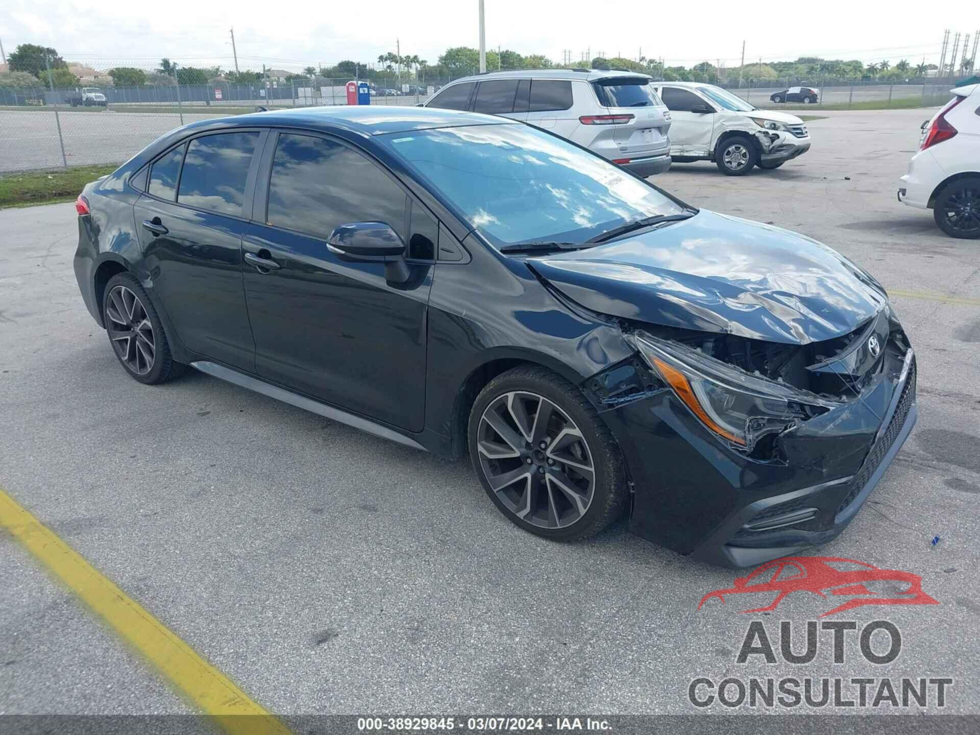 TOYOTA COROLLA 2020 - JTDS4RCE4LJ005063