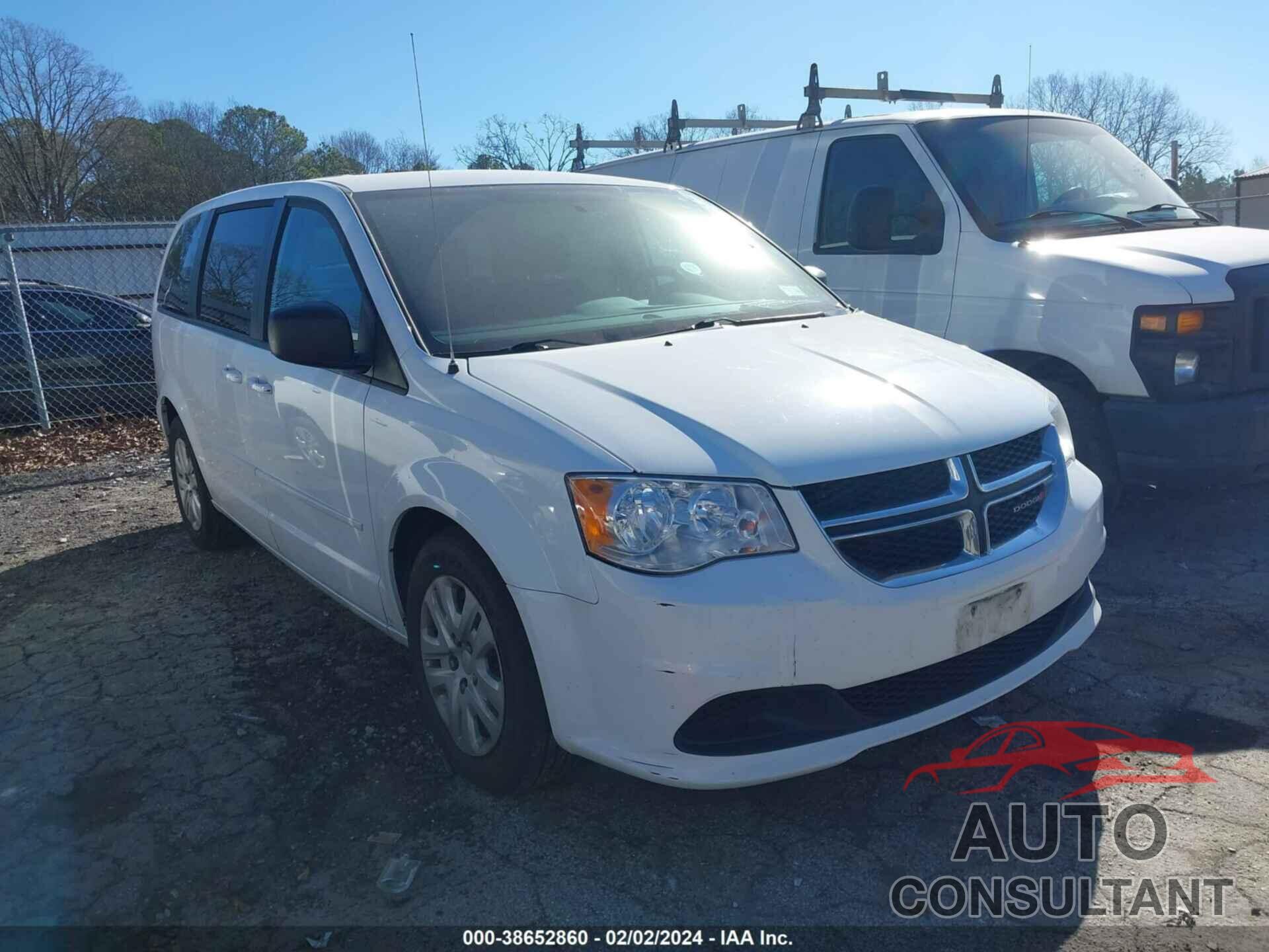 DODGE GRAND CARAVAN 2016 - 2C4RDGBG0GR377958