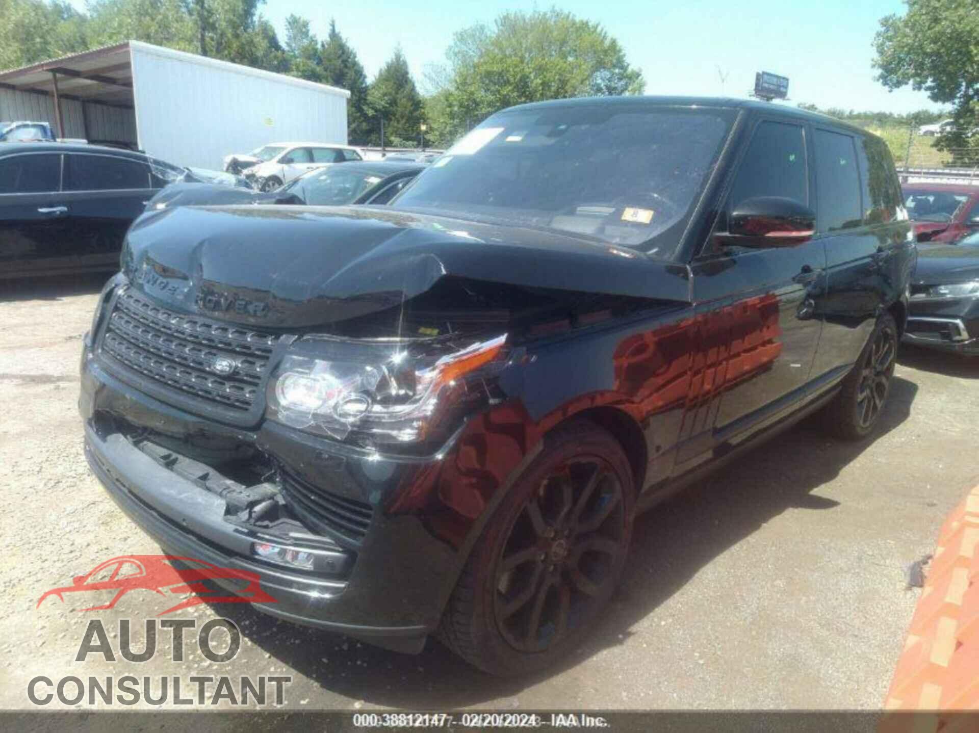 LAND ROVER RANGE ROVER 2016 - SALGS2EF6GA268288