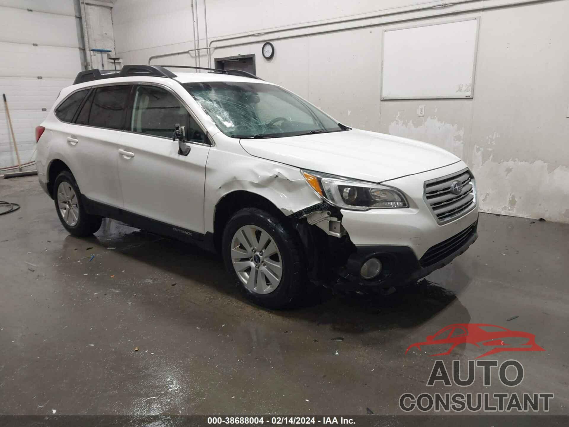 SUBARU OUTBACK 2017 - 4S4BSACC6H3334909