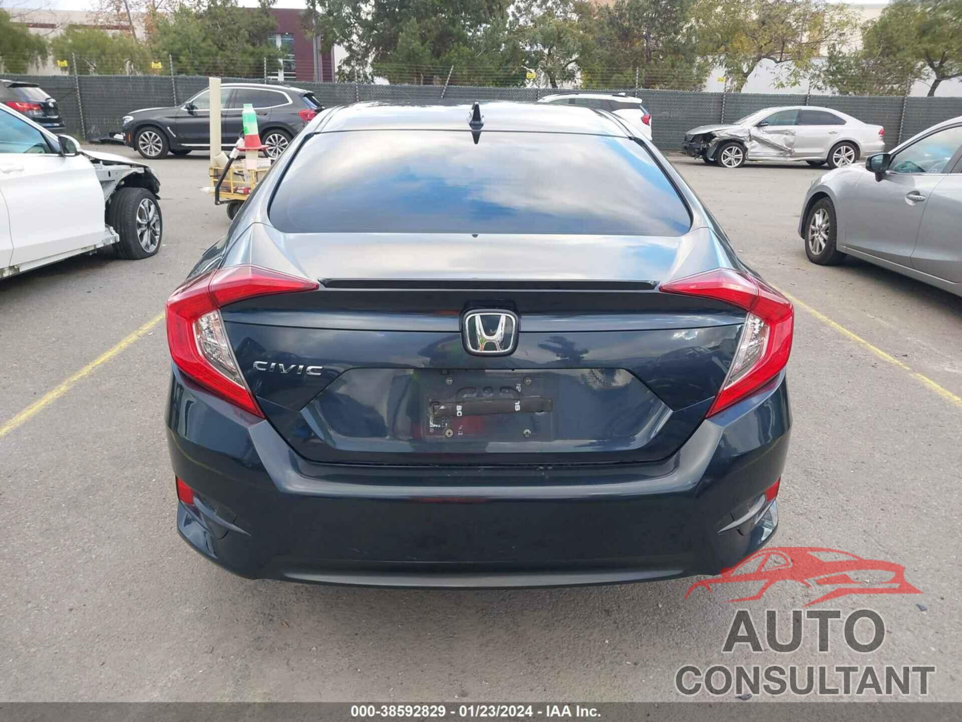 HONDA CIVIC 2016 - 19XFC1F38GE222201