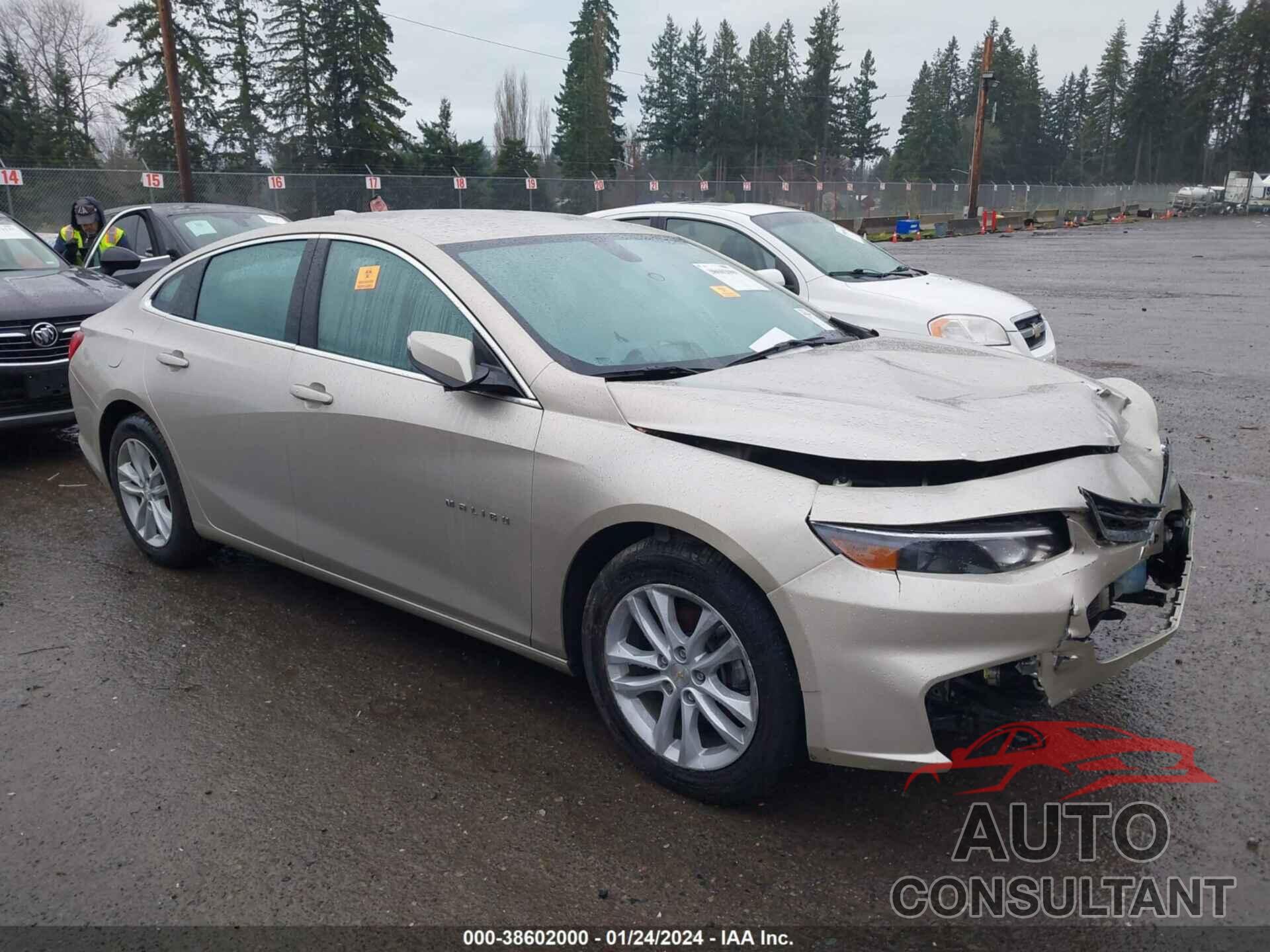 CHEVROLET MALIBU 2016 - 1G1ZE5ST1GF261411