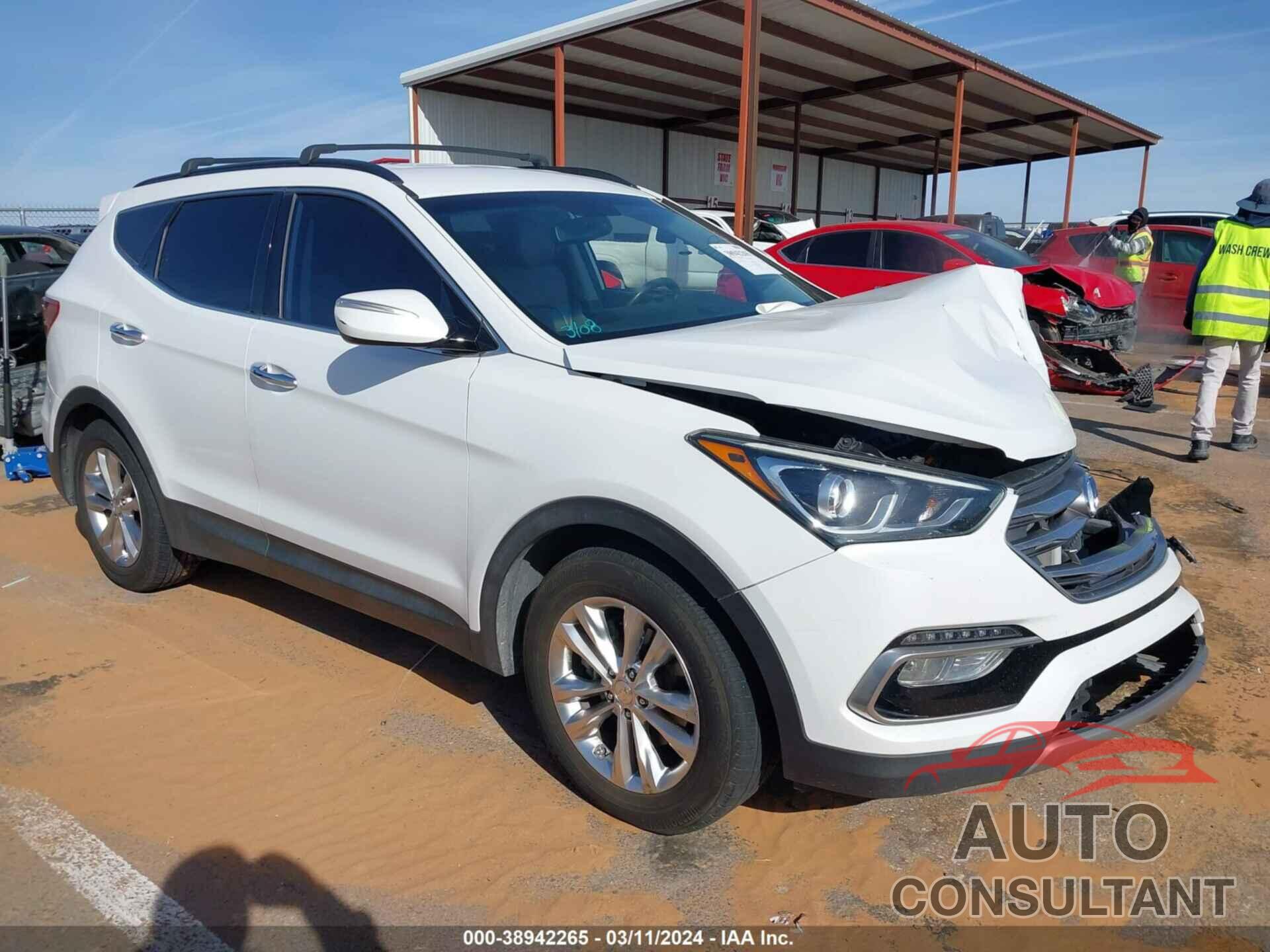 HYUNDAI SANTA FE SPORT 2017 - 5XYZU4LA8HG459998