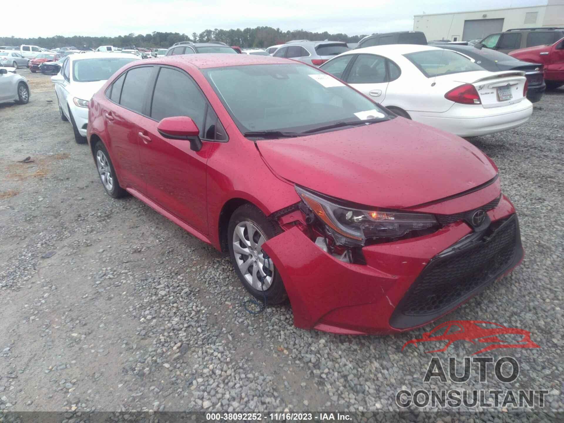 TOYOTA COROLLA 2020 - JTDEPRAE1LJ086076