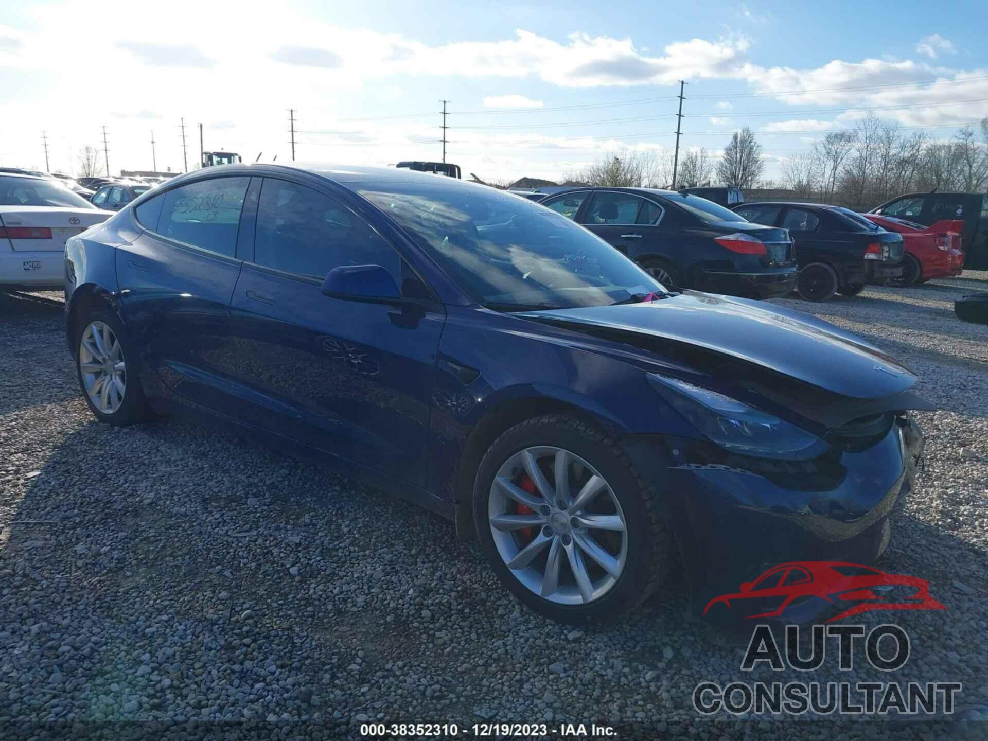 TESLA MODEL 3 2022 - 5YJ3E1EC9NF295910