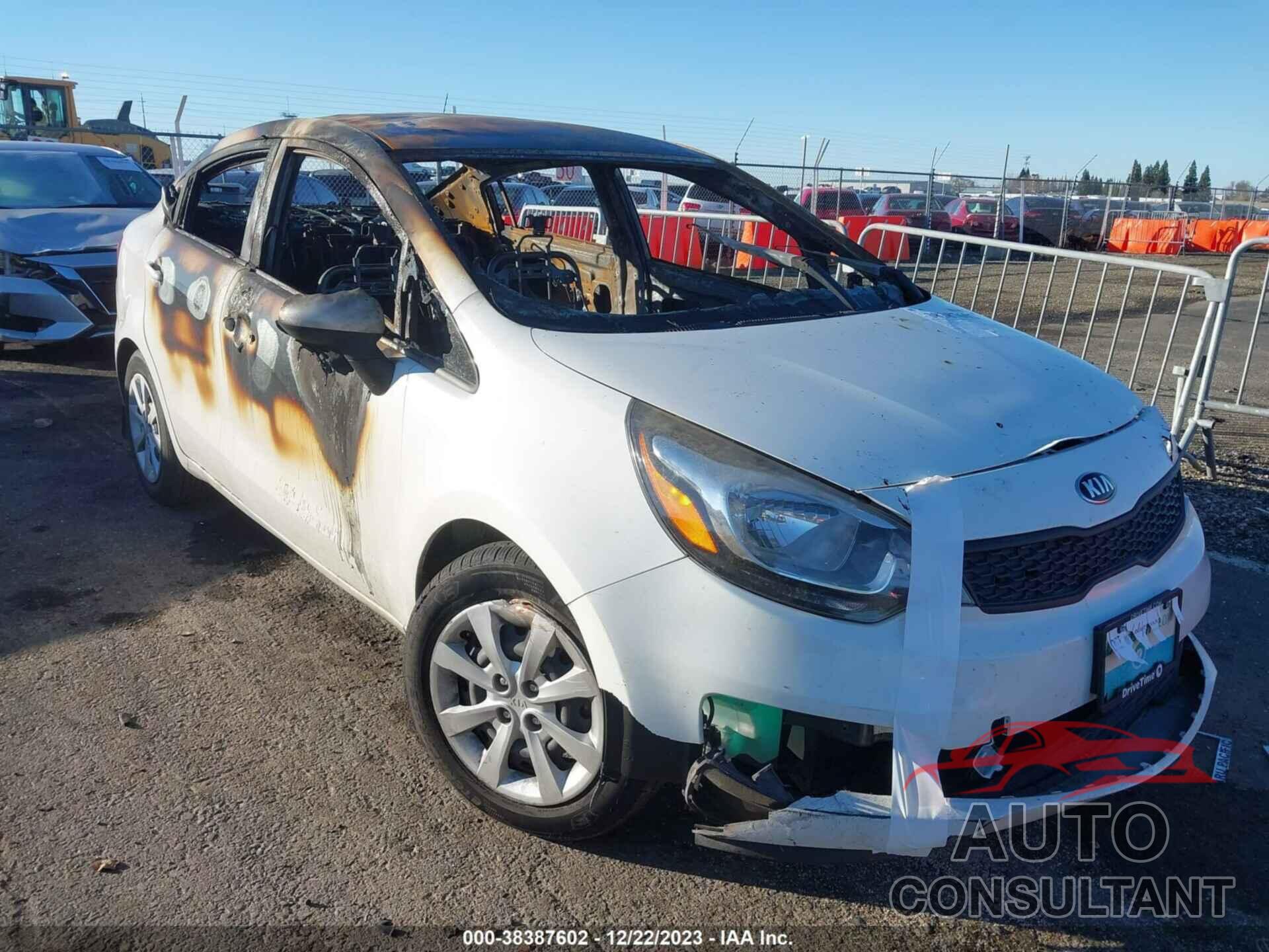 KIA RIO 2017 - KNADM4A31H6016655