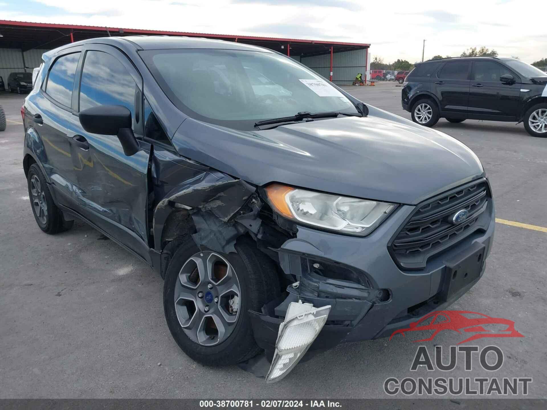 FORD ECOSPORT 2018 - MAJ3P1RE6JC168566