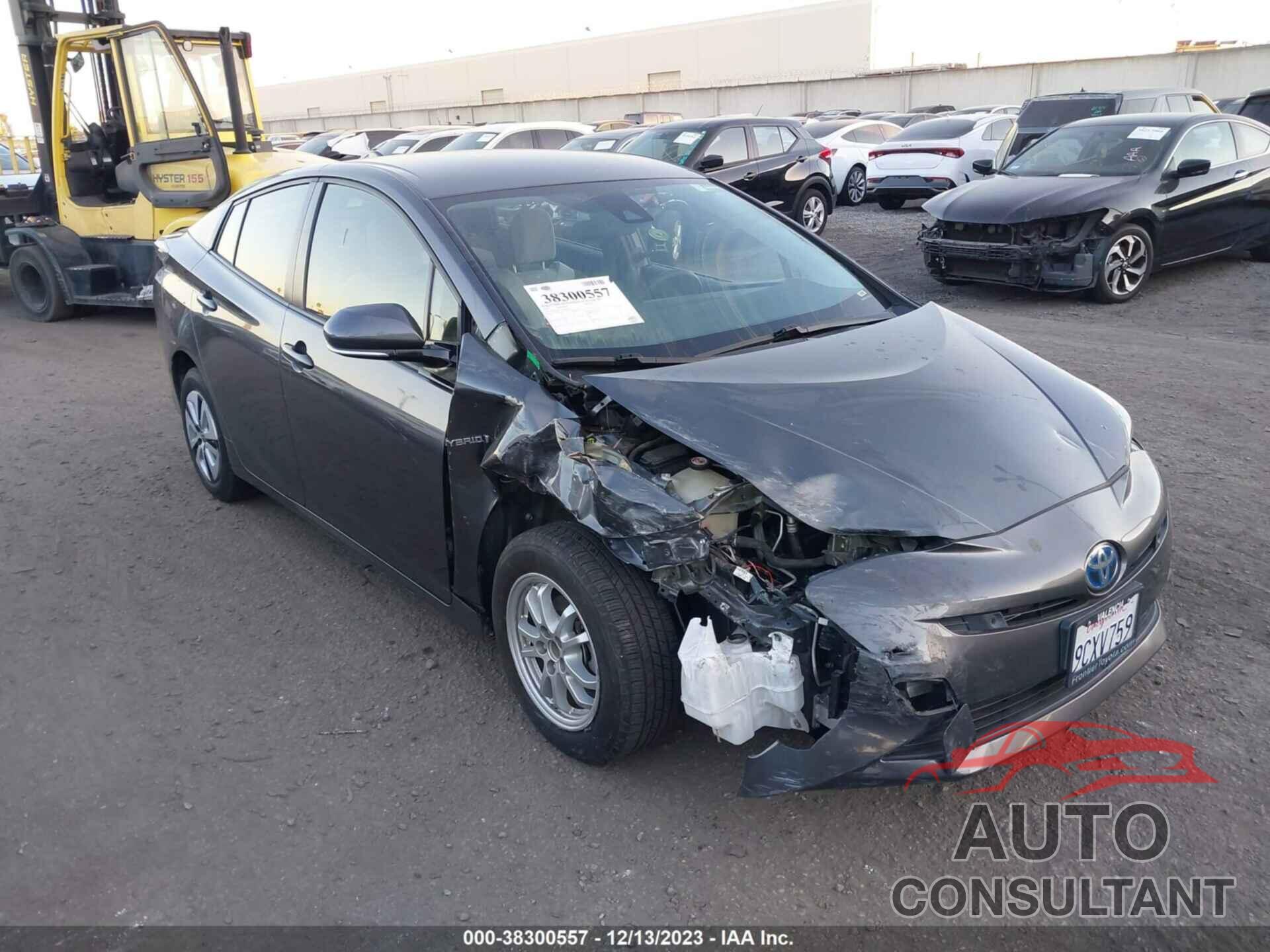 TOYOTA PRIUS 2017 - JTDKBRFU7H3047330