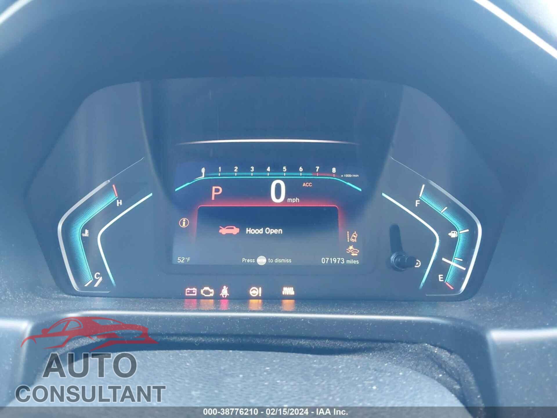 HONDA ODYSSEY 2018 - 5FNRL6H84JB011663