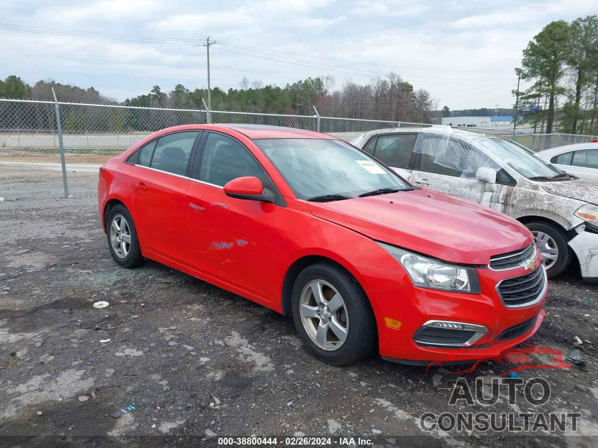 CHEVROLET CRUZE LIMITED 2016 - 1G1PE5SB5G7195454