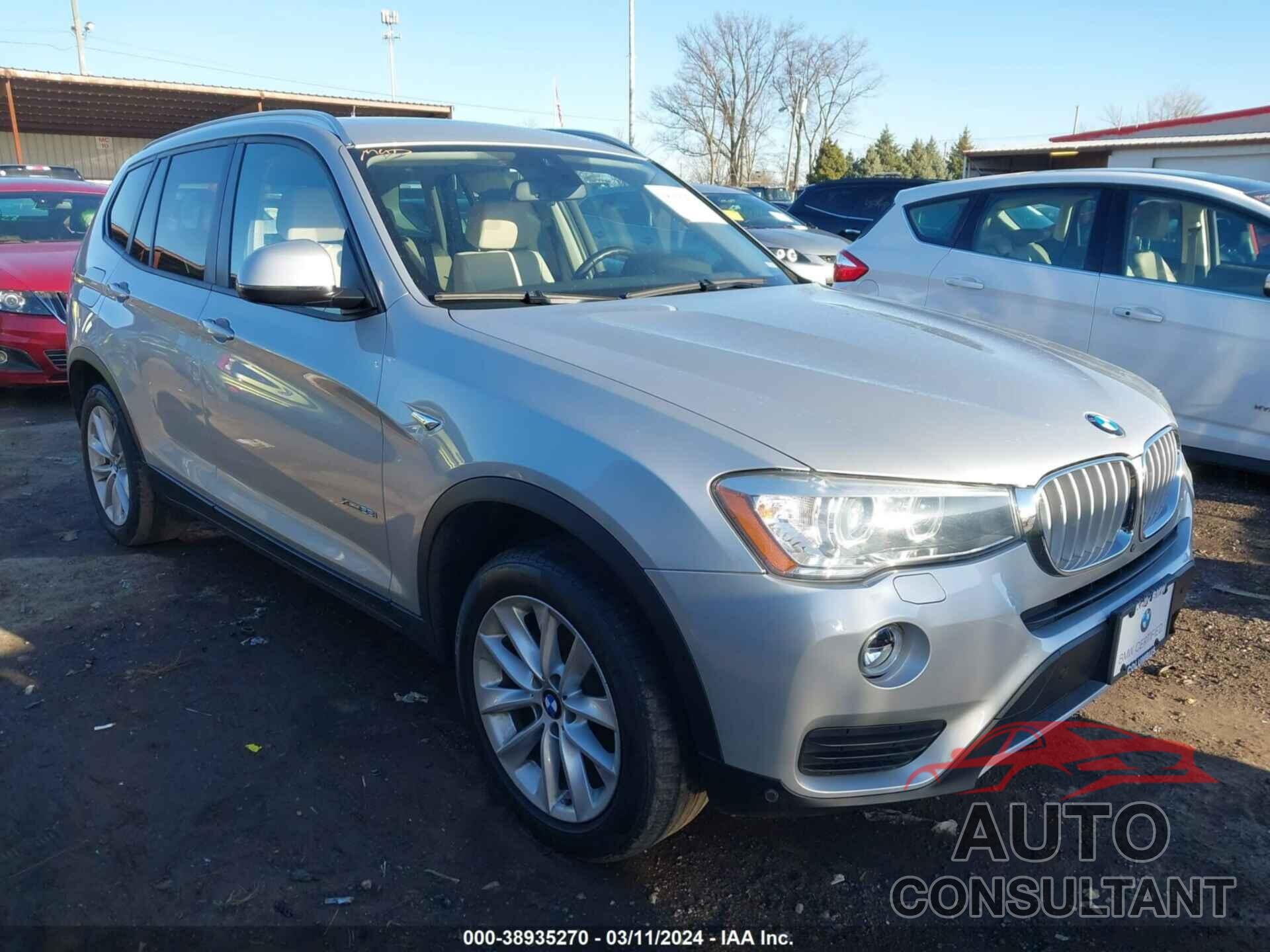 BMW X3 2017 - 5UXWX9C53H0T06492