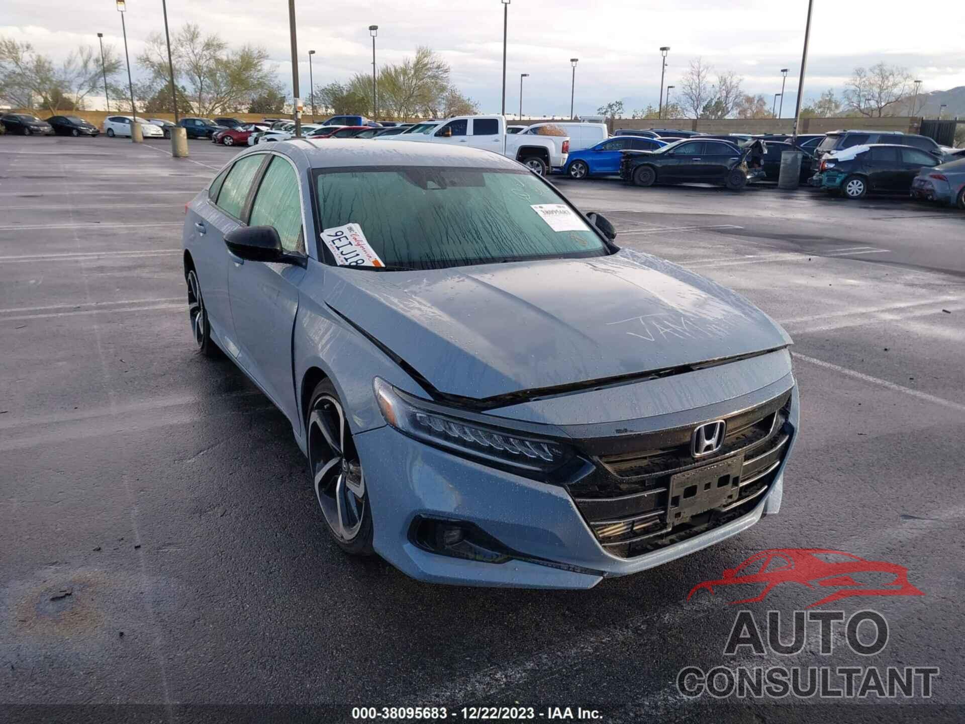 HONDA ACCORD 2022 - 1HGCV1F3XNA106481
