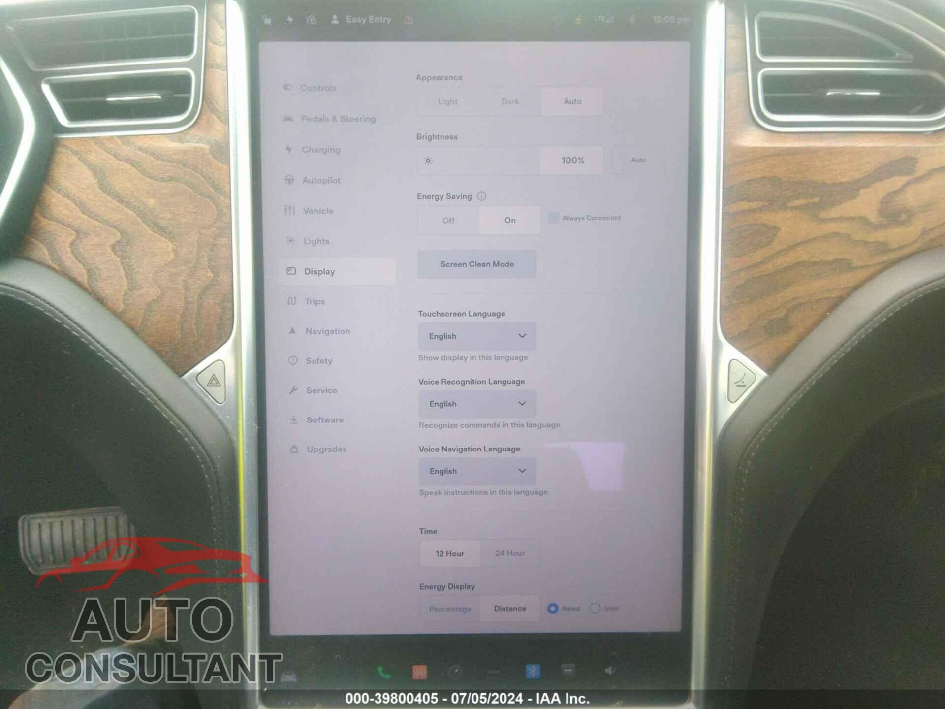 TESLA MODEL S 2017 - 5YJSA1E21HF186599