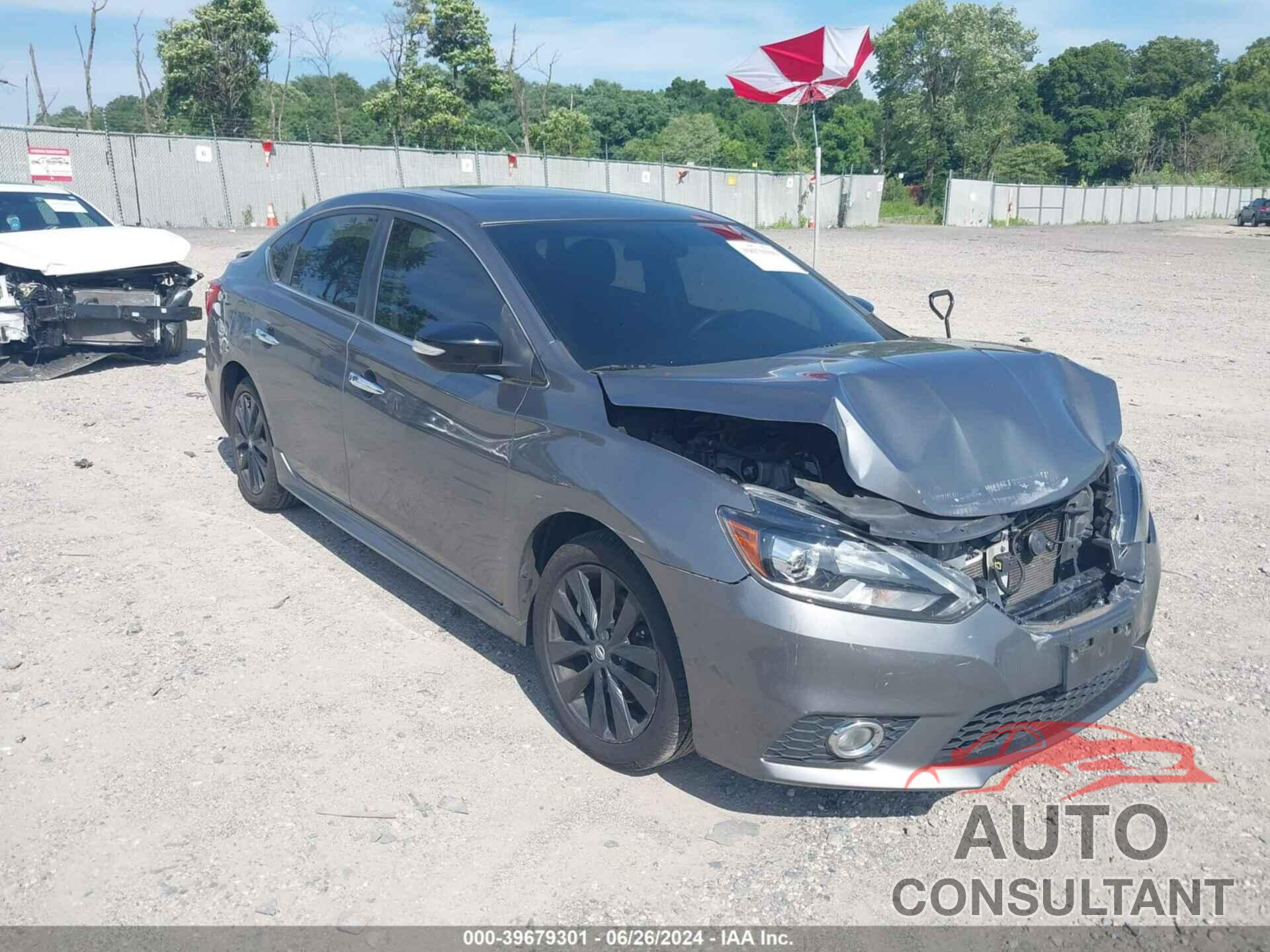 NISSAN SENTRA 2017 - 3N1CB7AP8HY274918