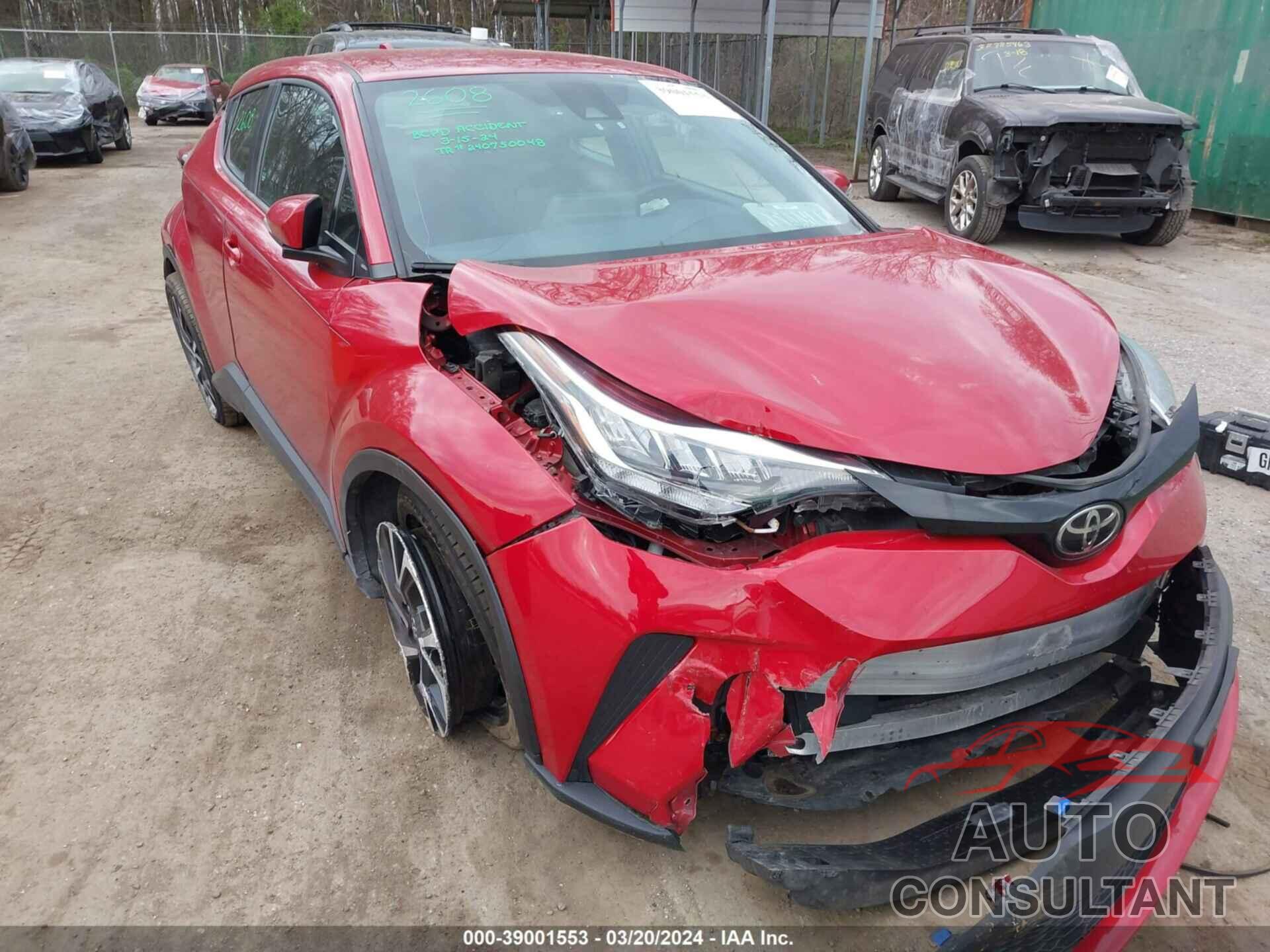 TOYOTA C-HR 2021 - NMTKHMBX6MR122608