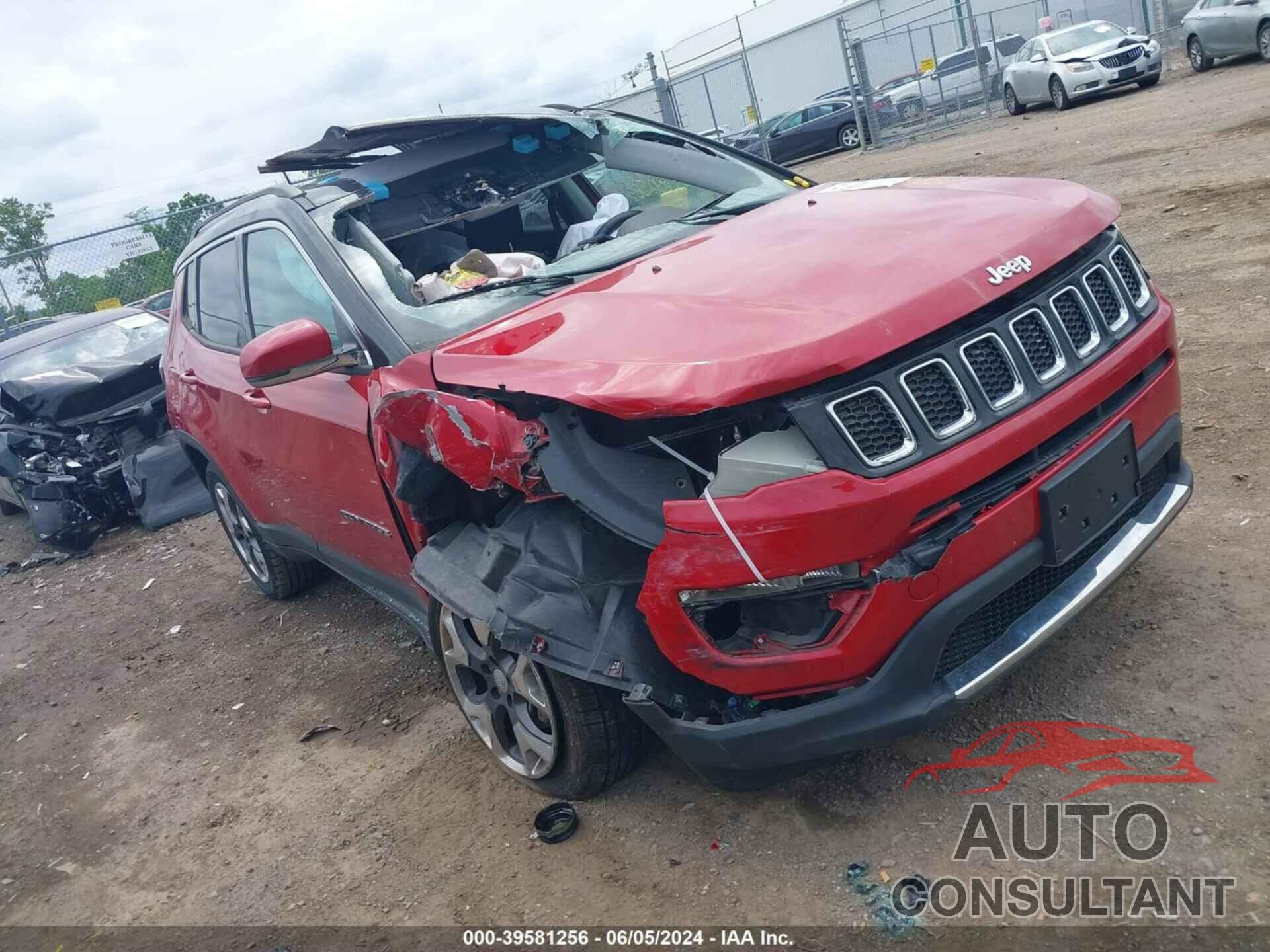 JEEP COMPASS 2018 - 3C4NJDCB3JT266172