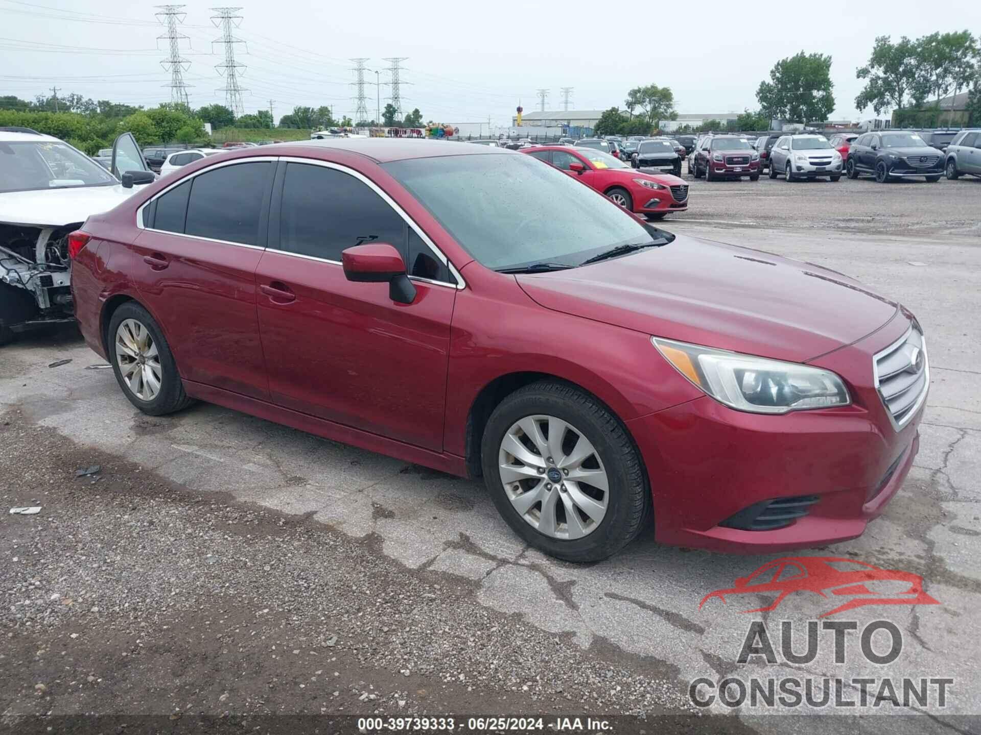 SUBARU LEGACY 2016 - 4S3BNBC62G3014383