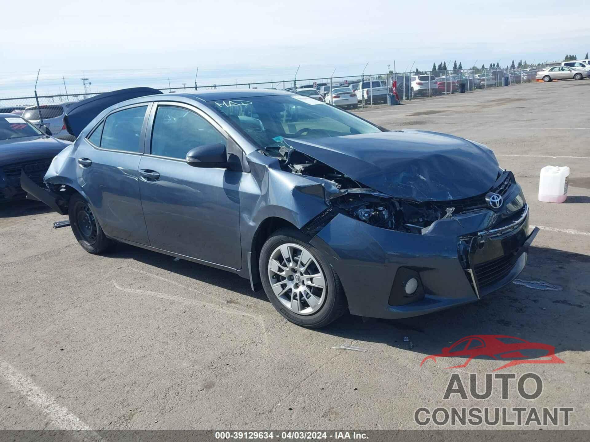 TOYOTA COROLLA 2016 - 5YFBURHE7GP439049