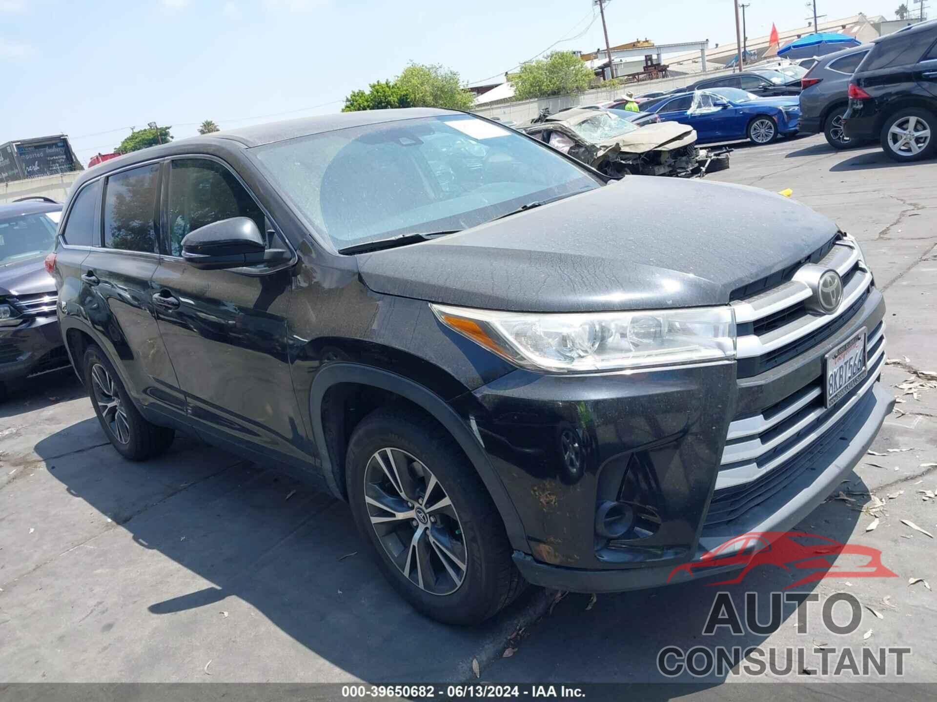 TOYOTA HIGHLANDER 2017 - 5TDZZRFH7HS200400