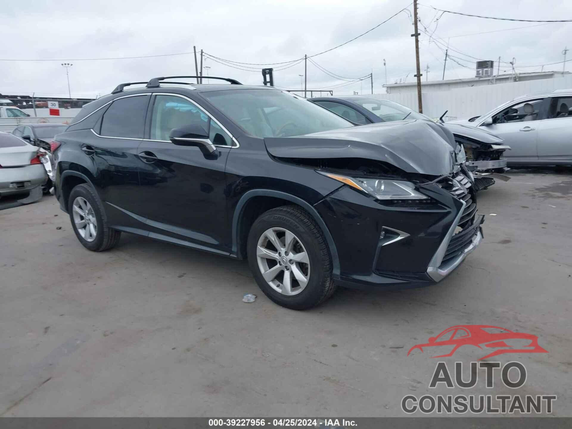 LEXUS RX 350 2016 - 2T2ZZMCA7GC013803