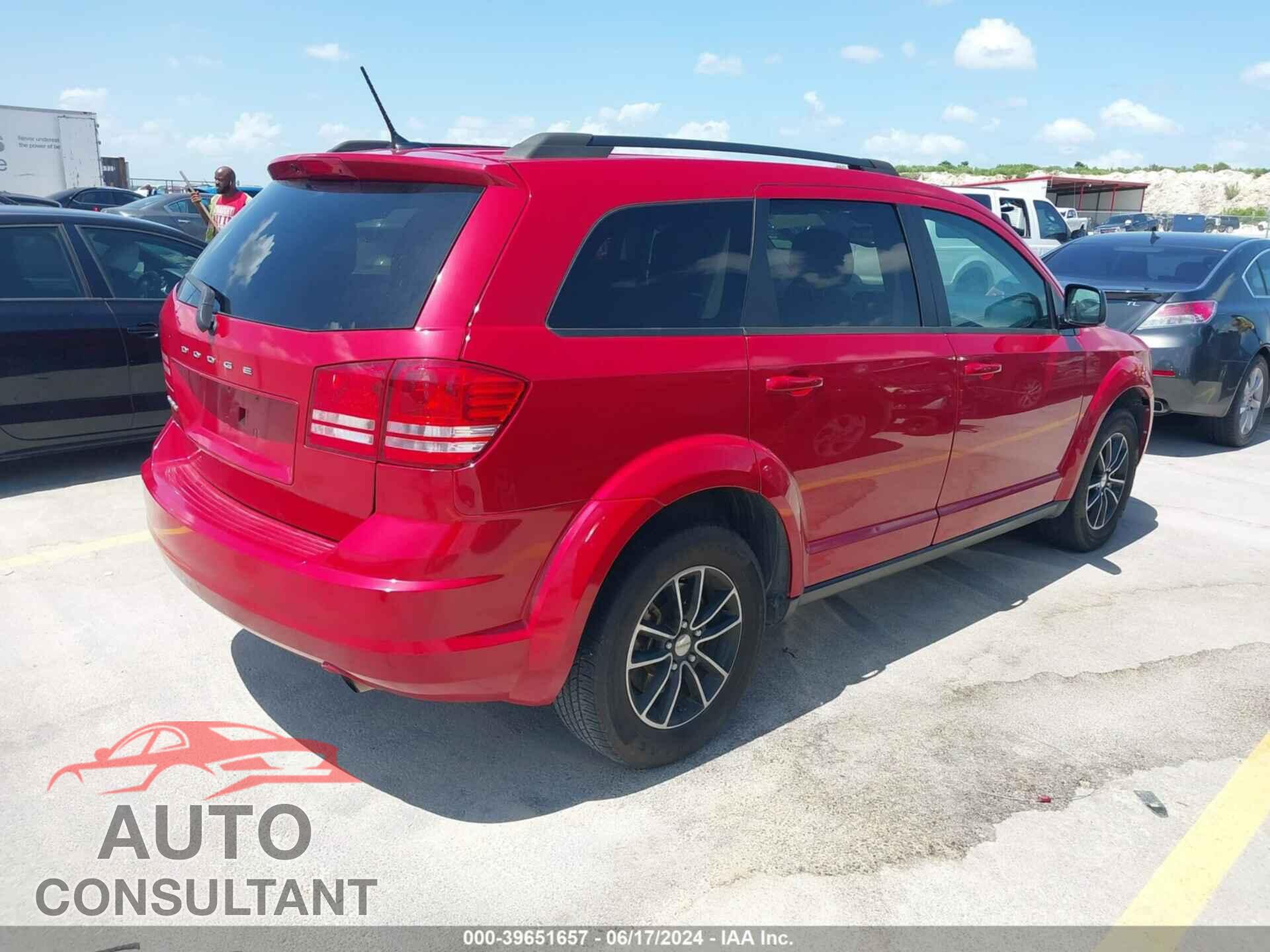 DODGE JOURNEY 2017 - 3C4PDCABXHT581204