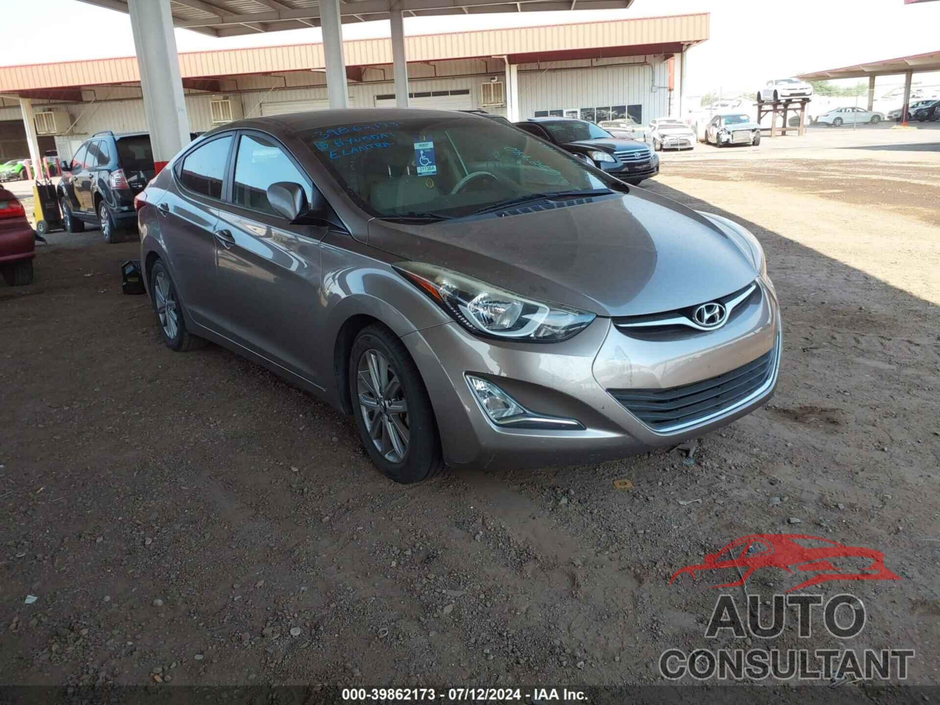 HYUNDAI ELANTRA 2016 - 5NPDH4AE2GH658492