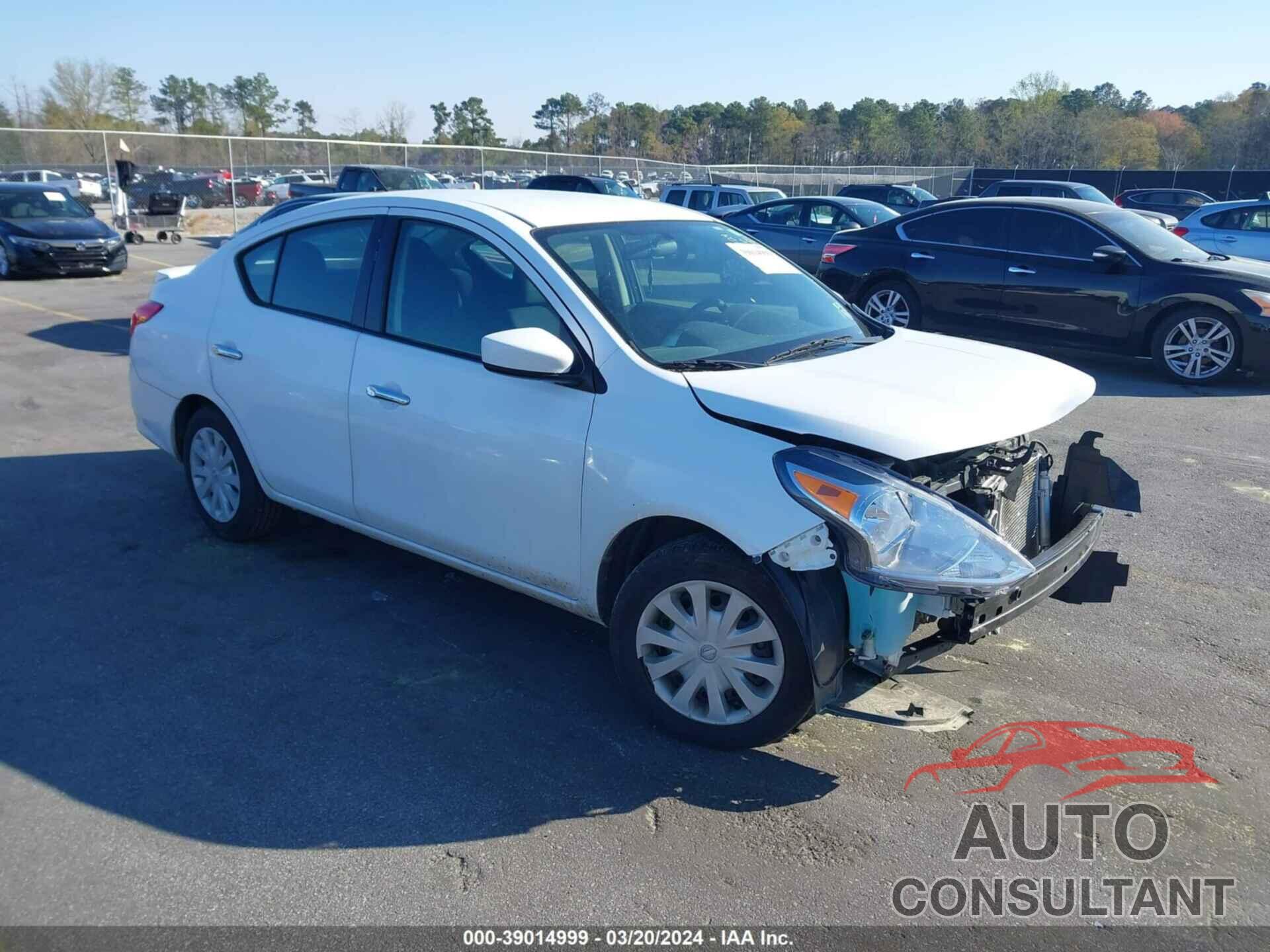 NISSAN VERSA 2019 - 3N1CN7AP6KL834284