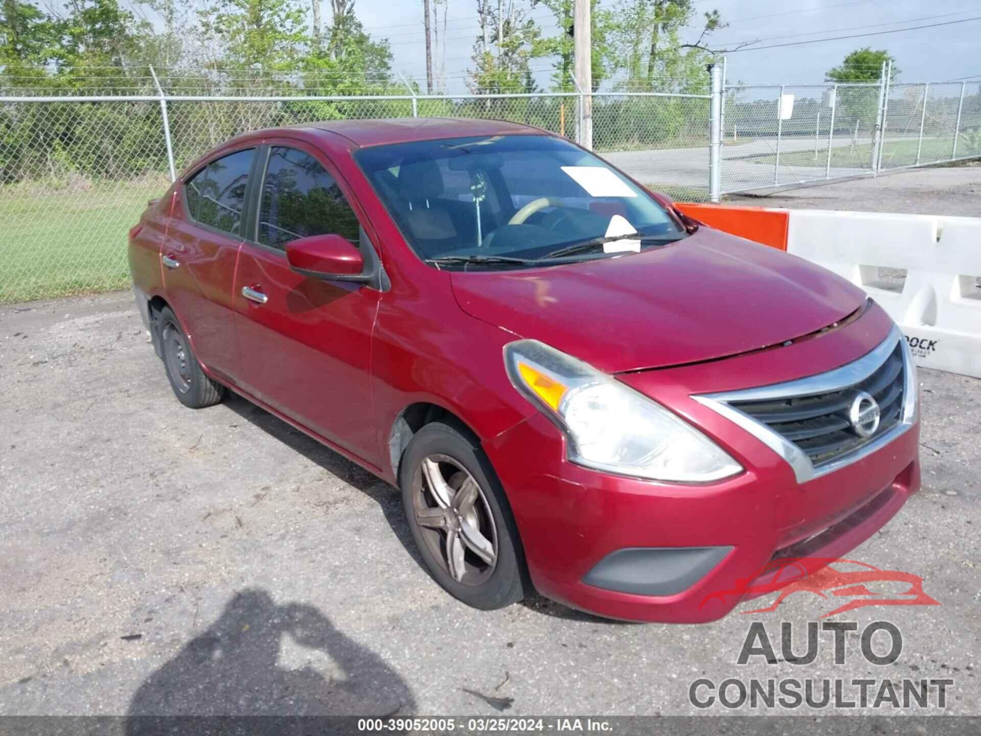 NISSAN VERSA 2016 - 3N1CN7APXGL818743