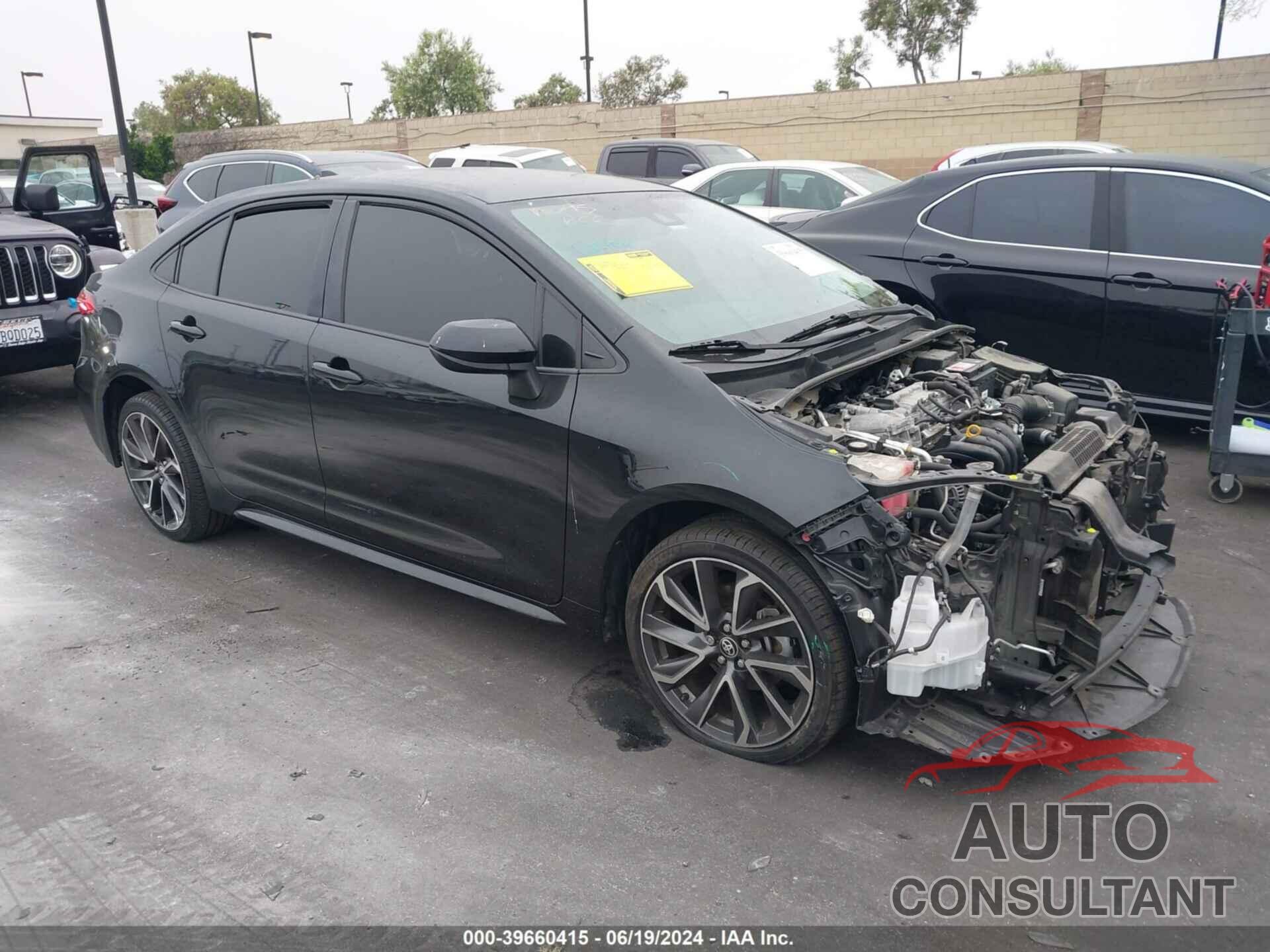 TOYOTA COROLLA 2020 - JTDEPRAE5LJ061391