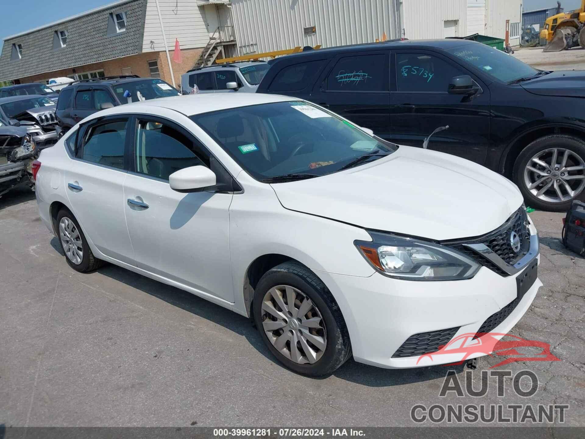 NISSAN SENTRA 2016 - 3N1AB7APXGY224852