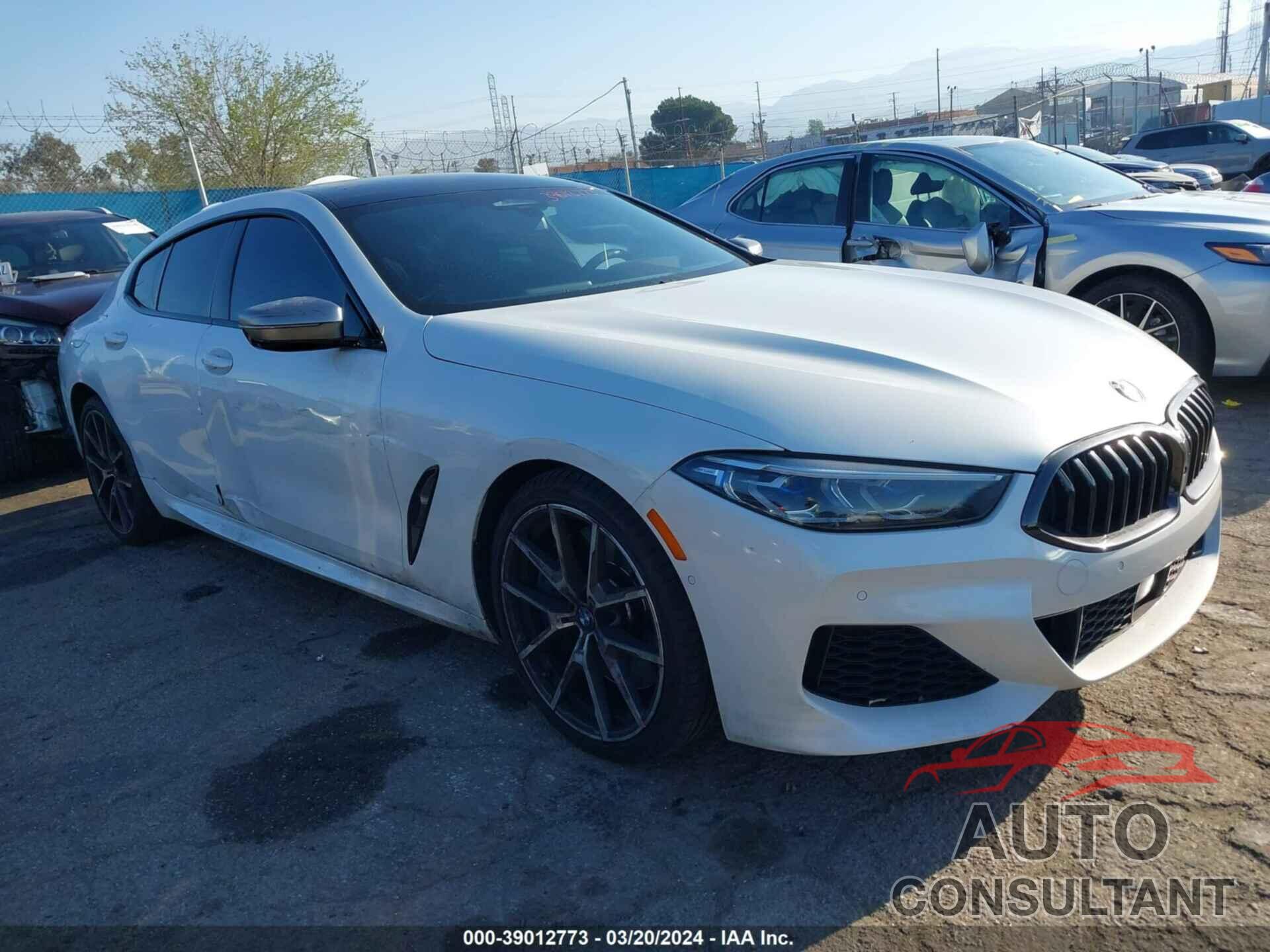 BMW M850I GTAN COUPE 2020 - WBAGV8C01LBP48613