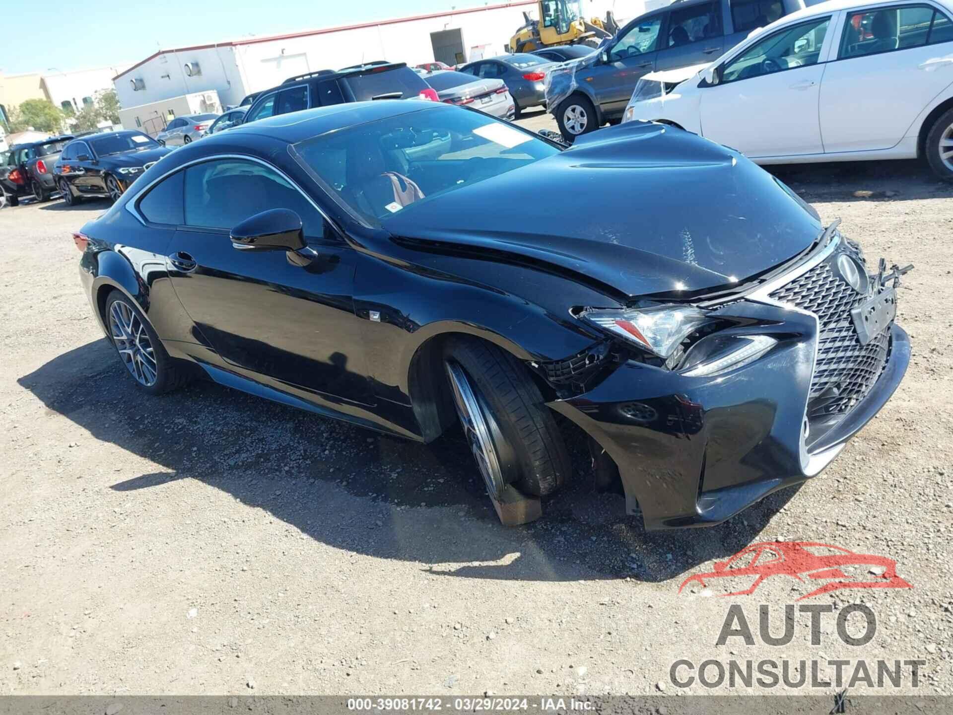 LEXUS RC 350 2017 - JTHHE5BC6H5015382