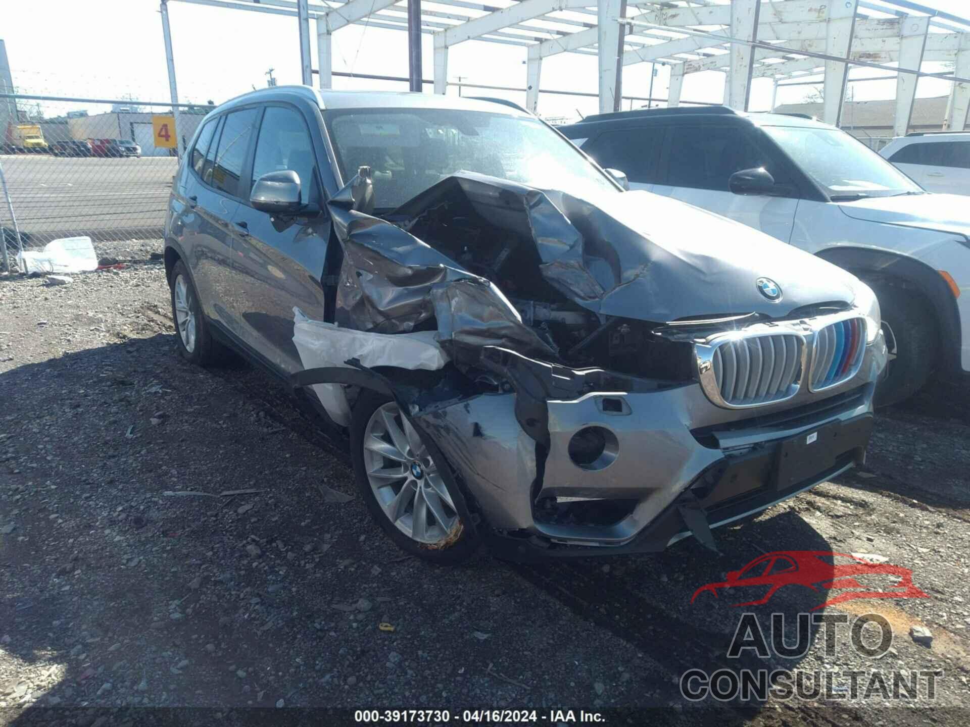 BMW X3 2016 - 5UXWX9C53G0D95028