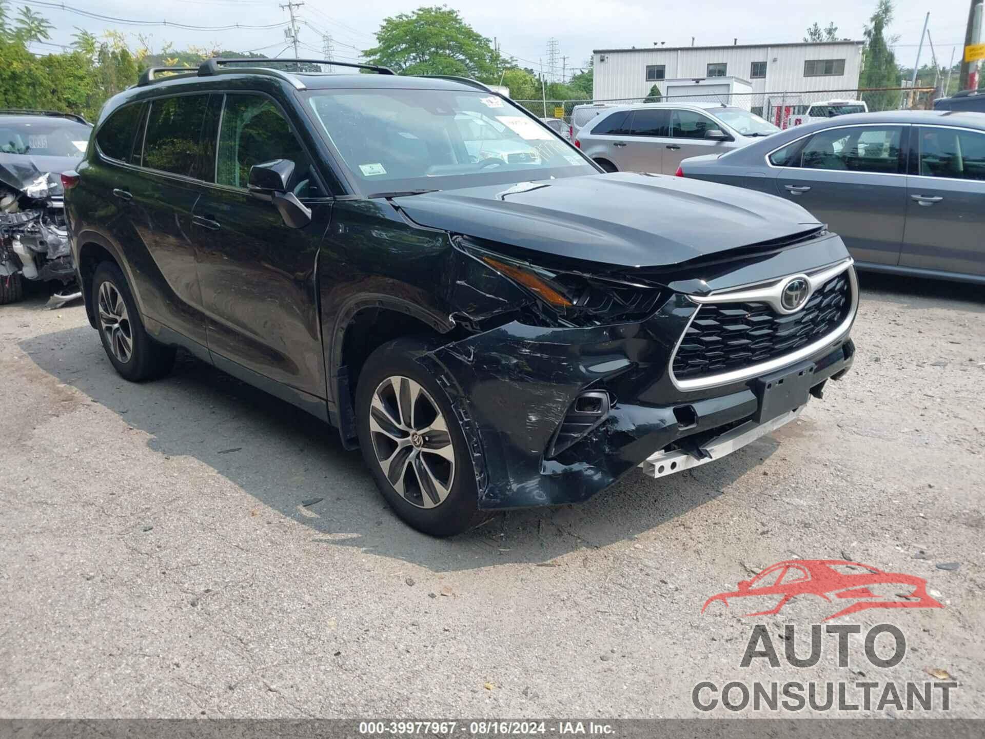 TOYOTA HIGHLANDER 2021 - 5TDGZRBH7MS532120