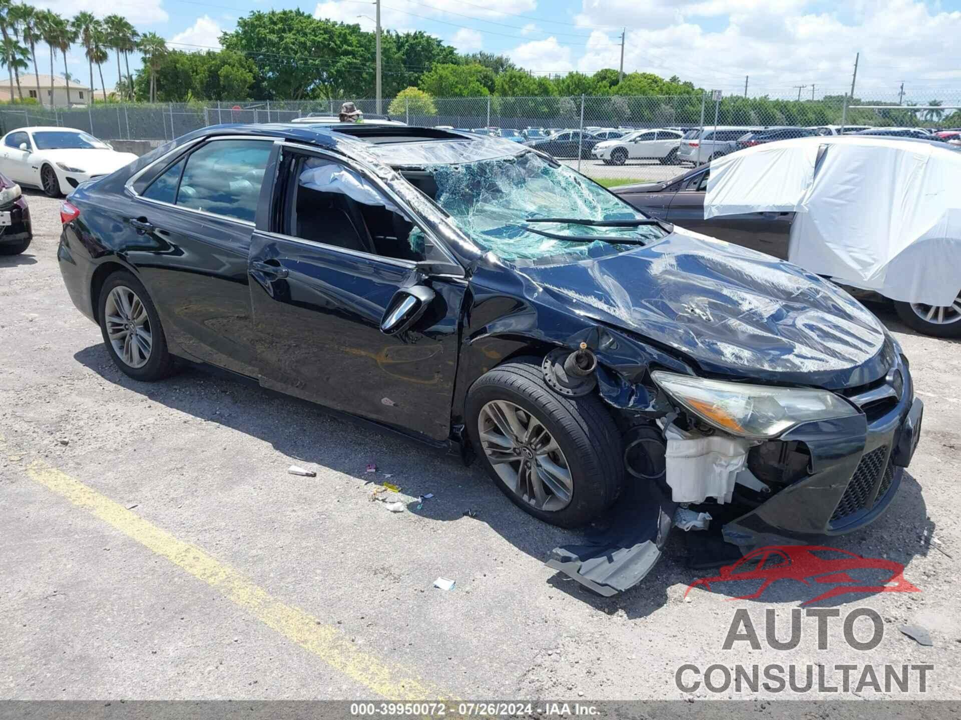 TOYOTA CAMRY 2016 - 4T1BF1FK0GU224051