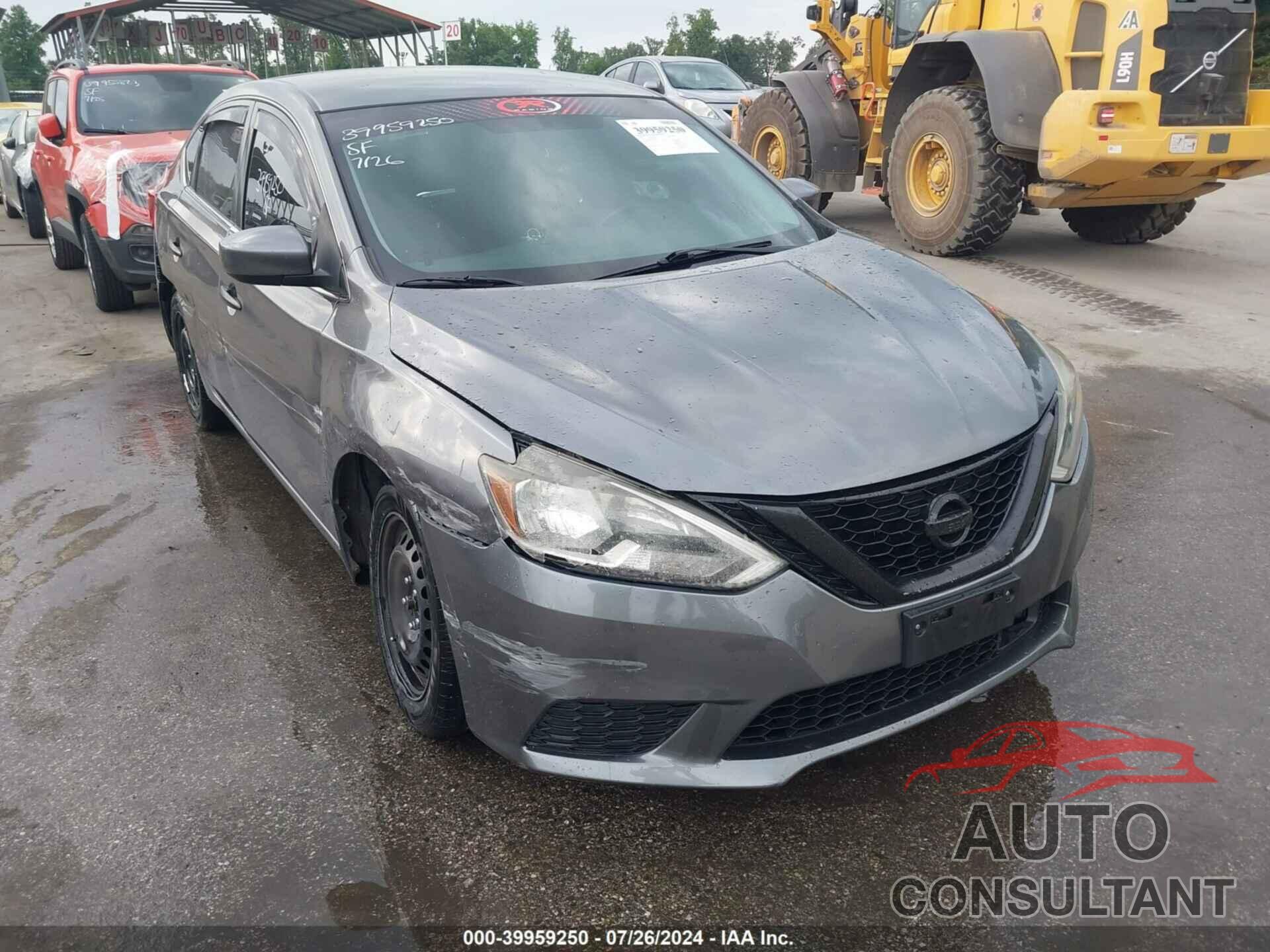 NISSAN SENTRA 2018 - 3N1AB7AP9JY220752