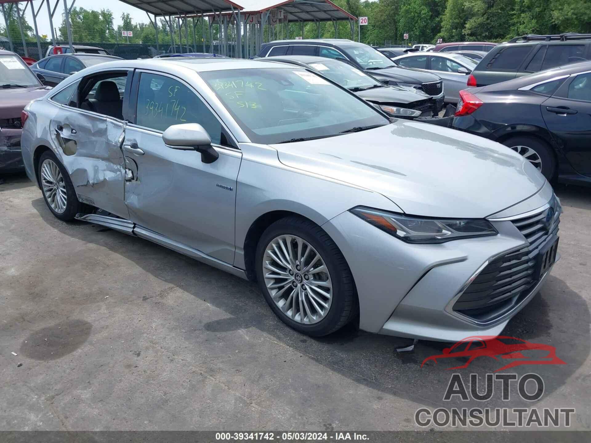 TOYOTA AVALON HYBRID 2019 - 4T1B21FB2KU002244