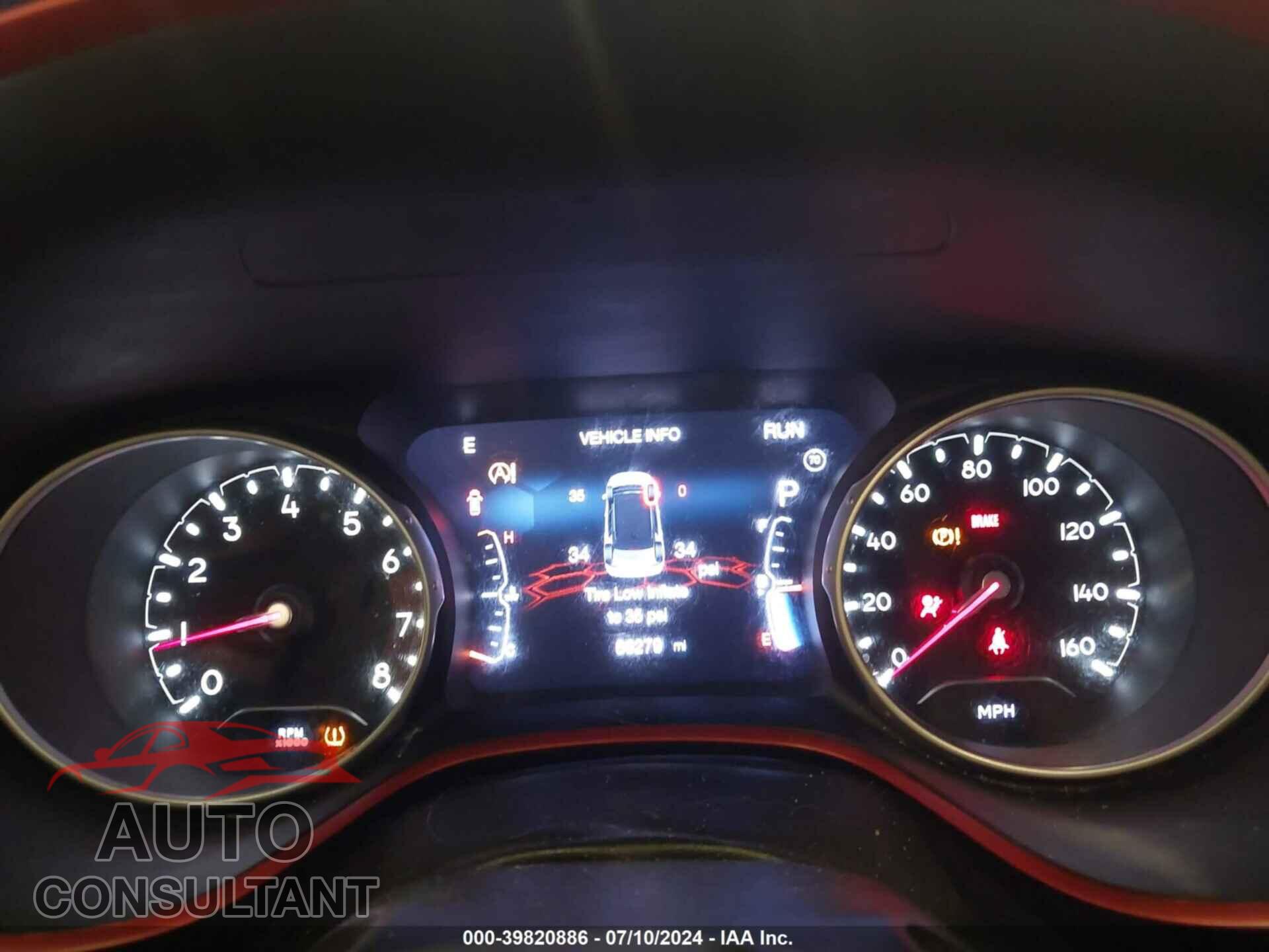 JEEP COMPASS 2020 - 3C4NJDDB2LT233343