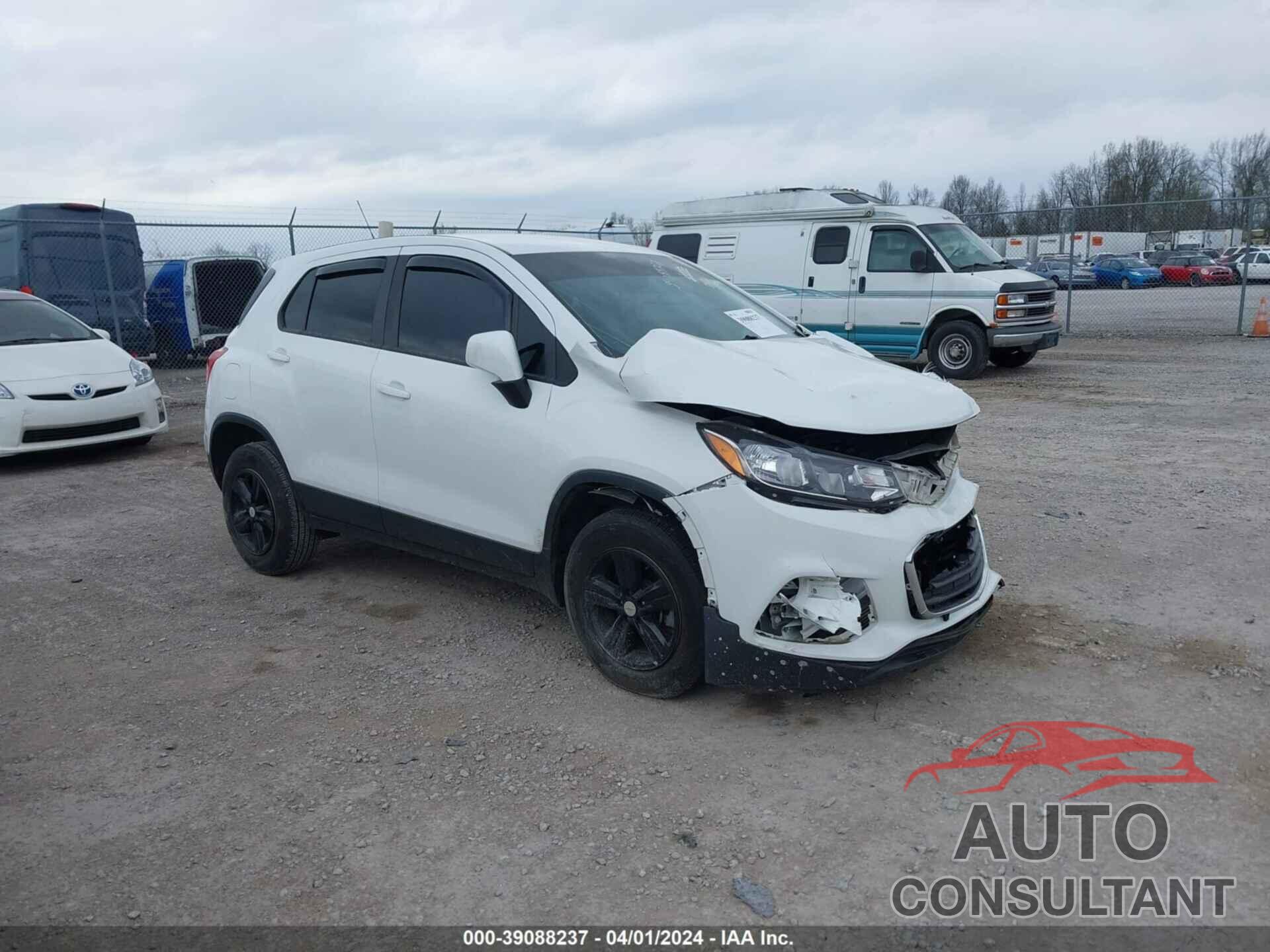 CHEVROLET TRAX 2020 - KL7CJNSB9LB322079