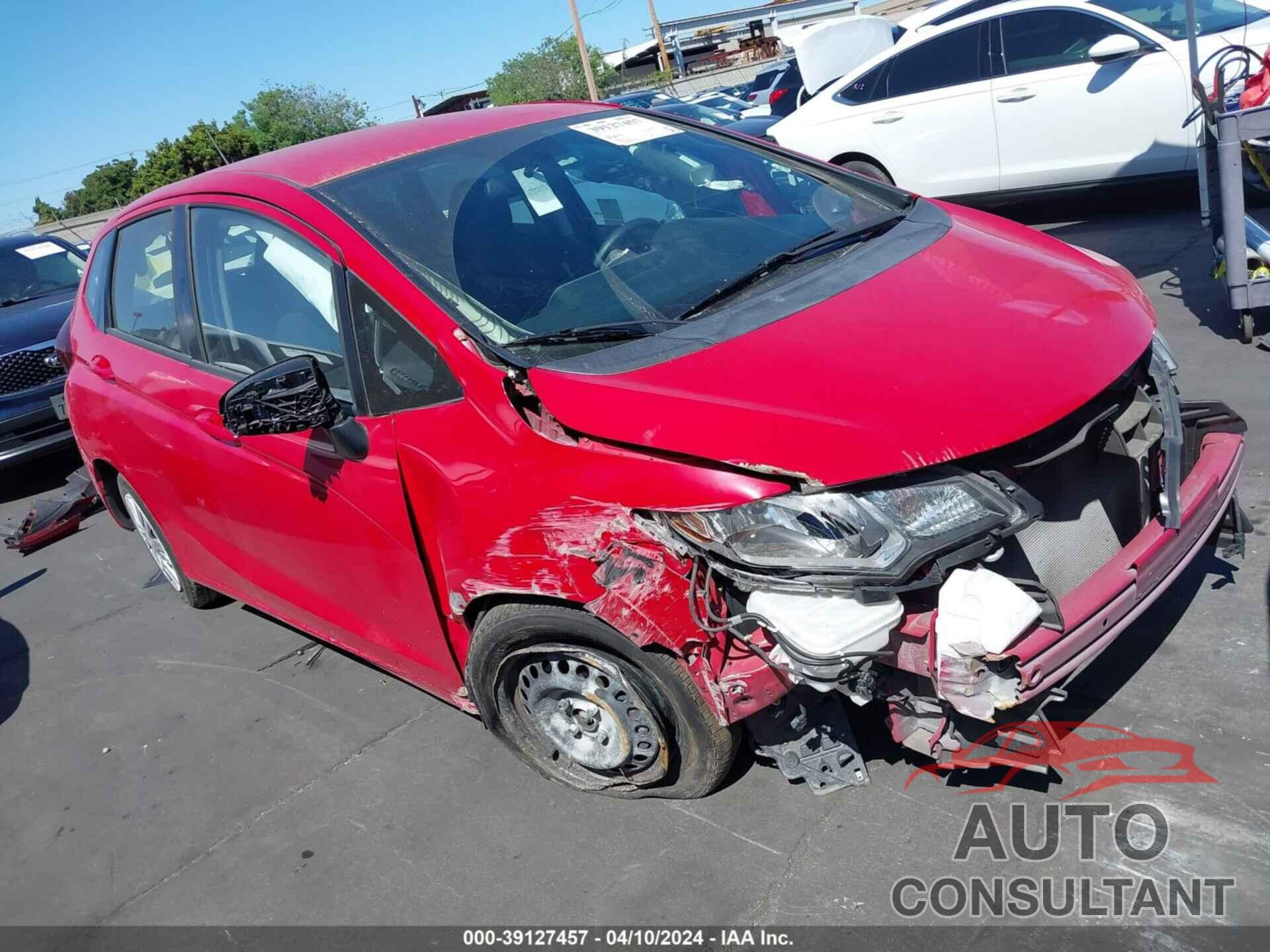 HONDA FIT 2016 - JHMGK5H5XGX013568